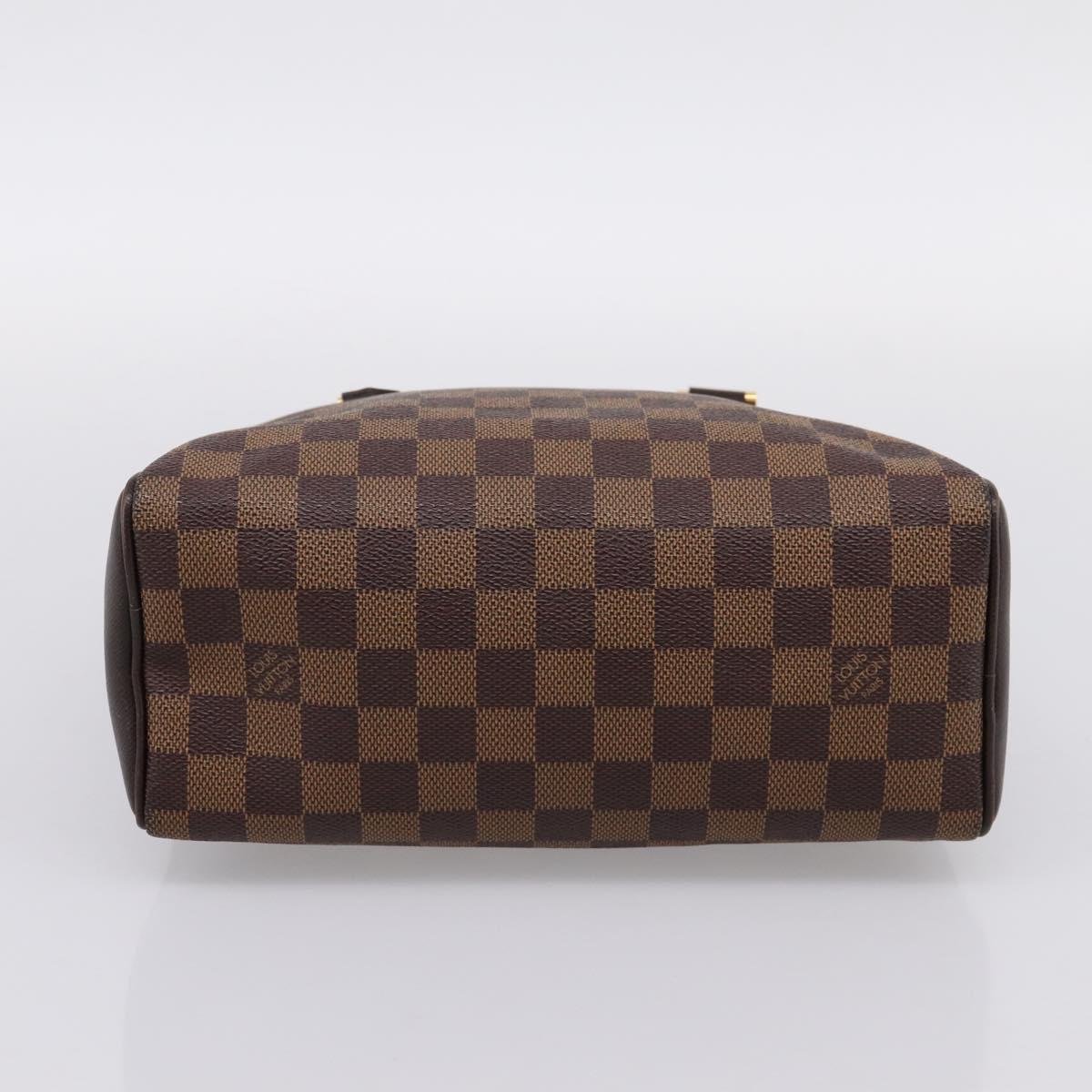 LOUIS VUITTON Damier Ebene Brera Hand Bag N51150 LV Auth 205091V
