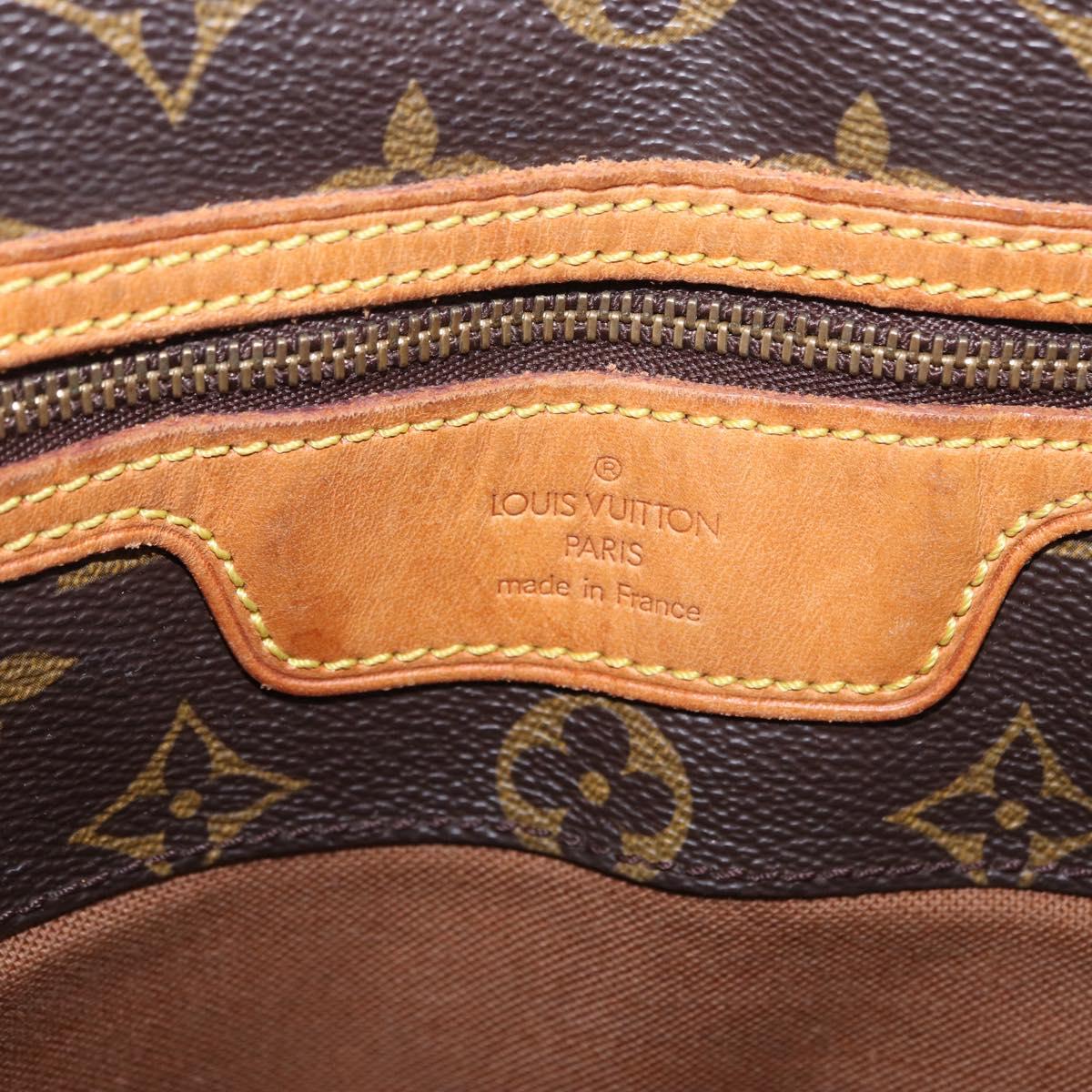 LOUIS VUITTON Monogram Sac Shopping GM Tote Bag M51110 LV Auth 205095A
