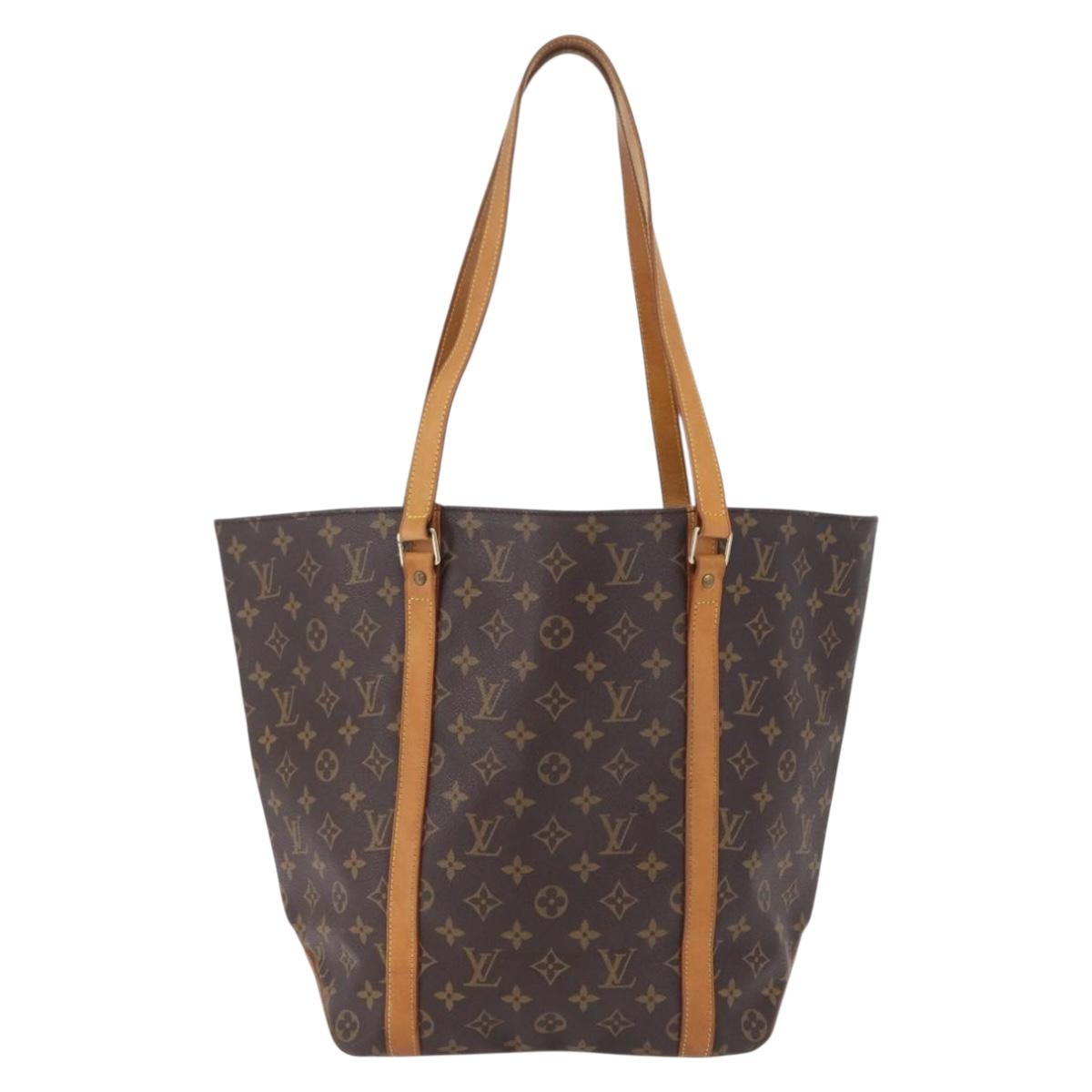 LOUIS VUITTON Monogram Sac Shopping GM Tote Bag M51110 LV Auth 205095A
