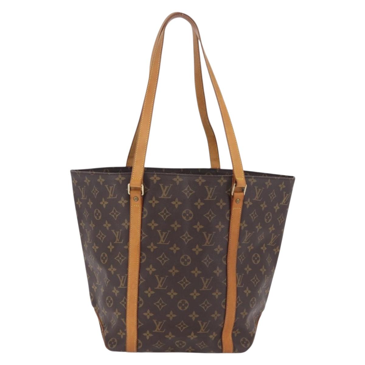 LOUIS VUITTON Monogram Sac Shopping GM Tote Bag M51110 LV Auth 205095A