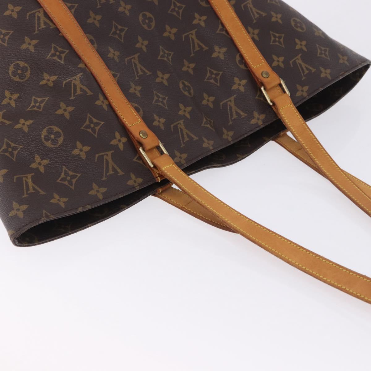 LOUIS VUITTON Monogram Sac Shopping GM Tote Bag M51110 LV Auth 205095A