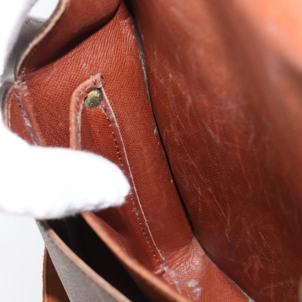 LOUIS VUITTON Monogram Cartouchiere MM Shoulder Bag M51253 LV Auth 205100