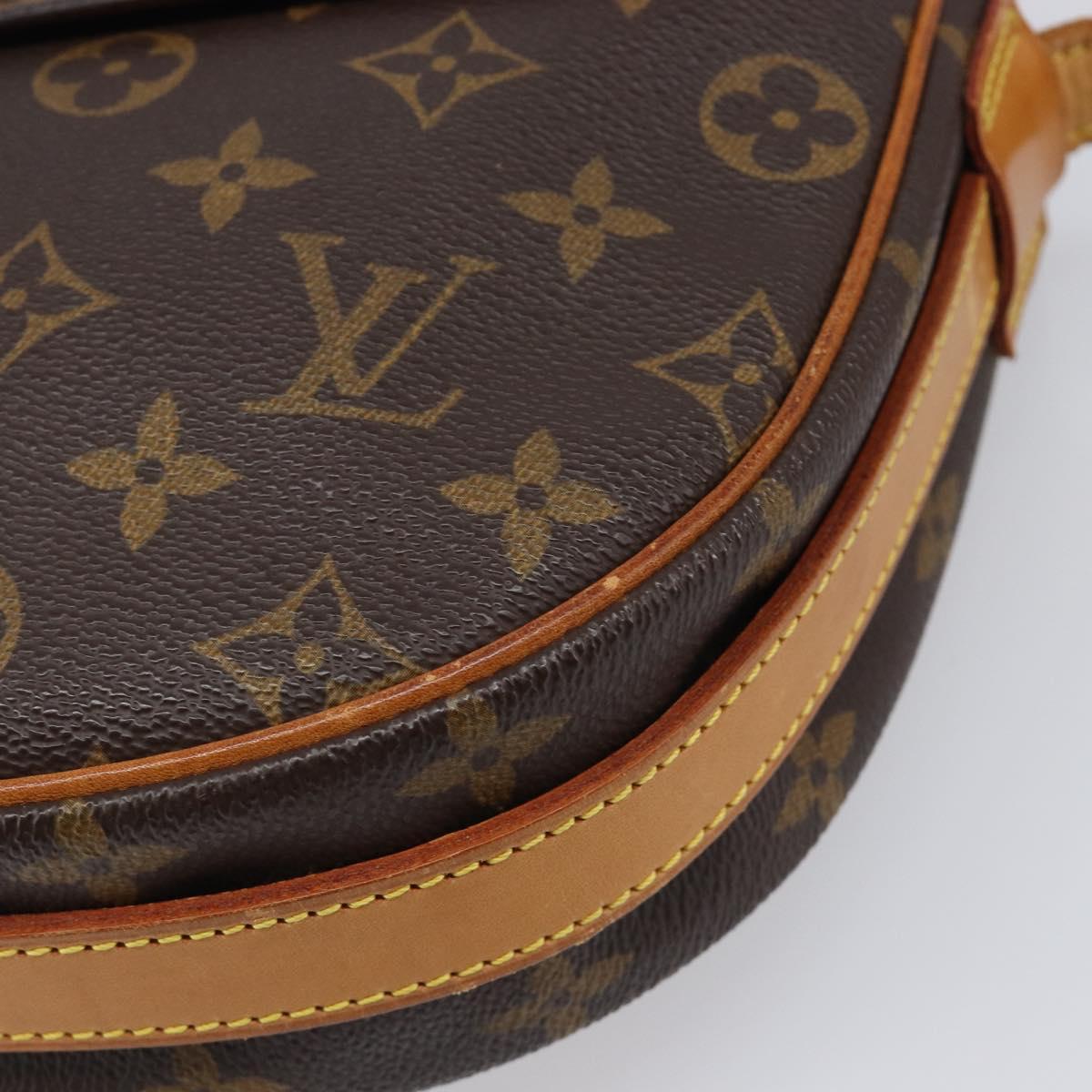 LOUIS VUITTON Monogram Jeune Fille GM Shoulder Bag M51225 LV Auth 205105
