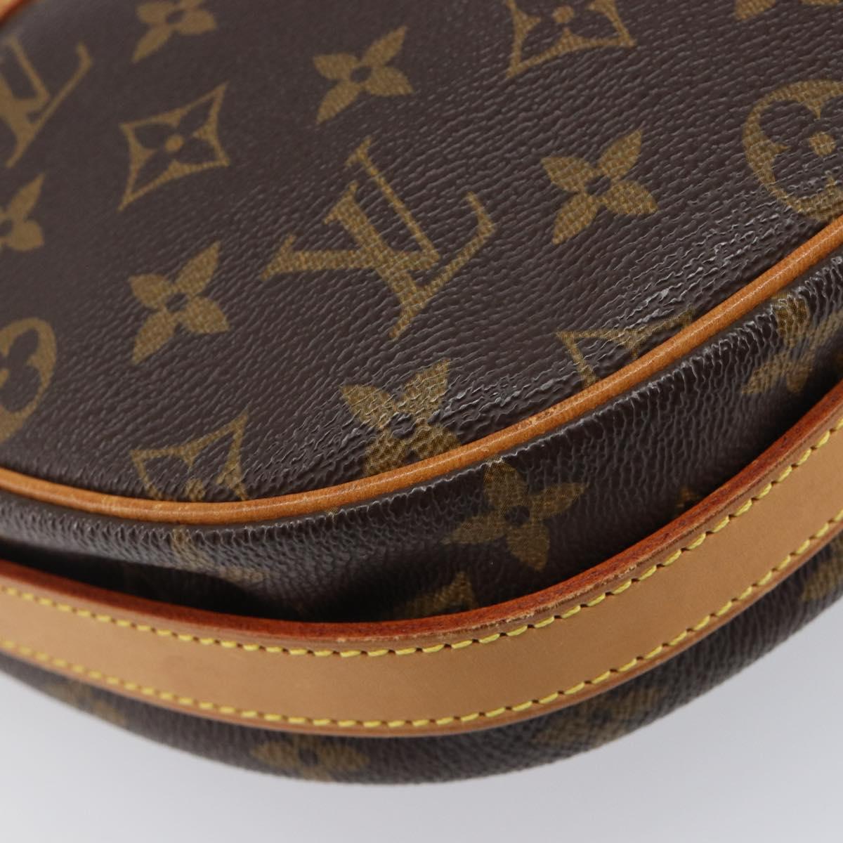 LOUIS VUITTON Monogram Jeune Fille GM Shoulder Bag M51225 LV Auth 205105