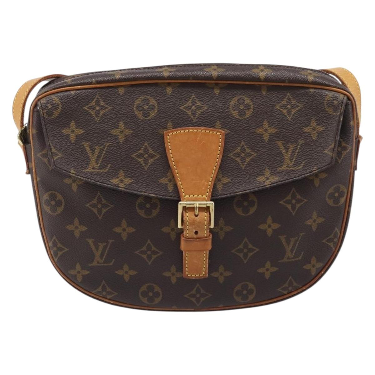 LOUIS VUITTON Monogram Jeune Fille GM Shoulder Bag M51225 LV Auth 205105