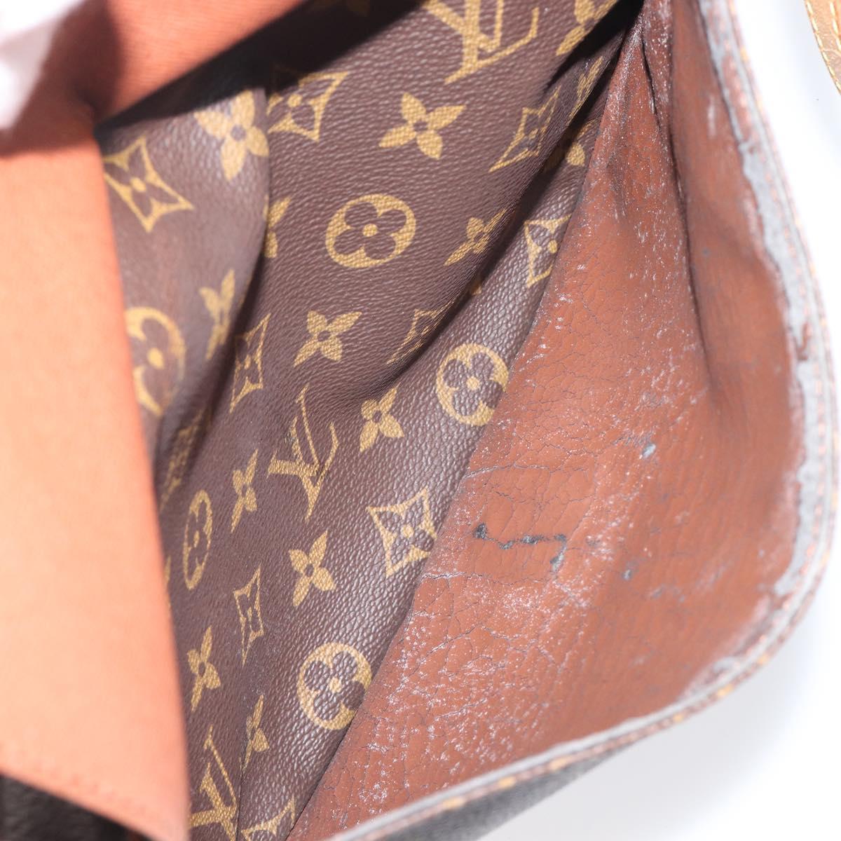 LOUIS VUITTON Monogram Jeune Fille GM Shoulder Bag M51225 LV Auth 205105