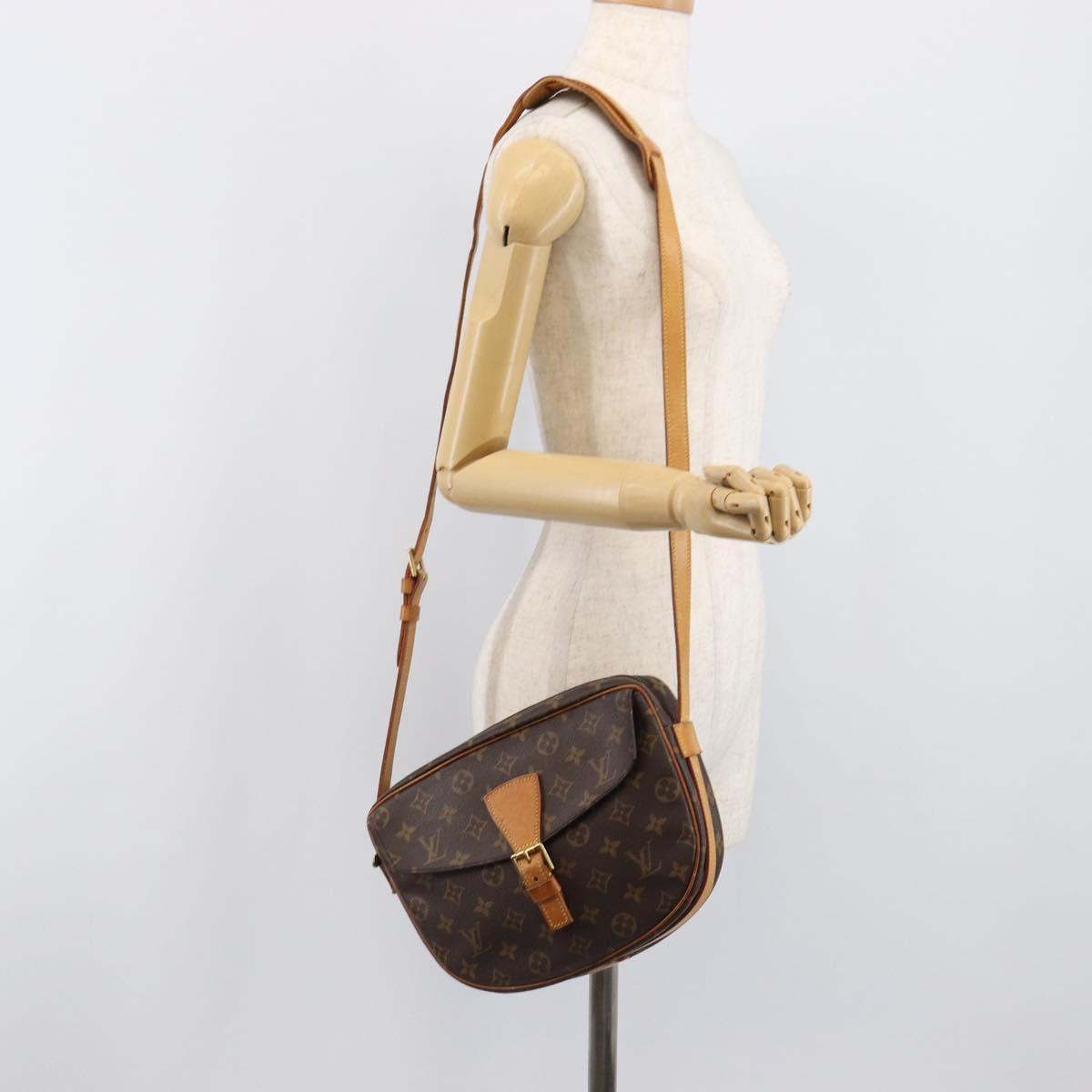 LOUIS VUITTON Monogram Jeune Fille GM Shoulder Bag M51225 LV Auth 205105