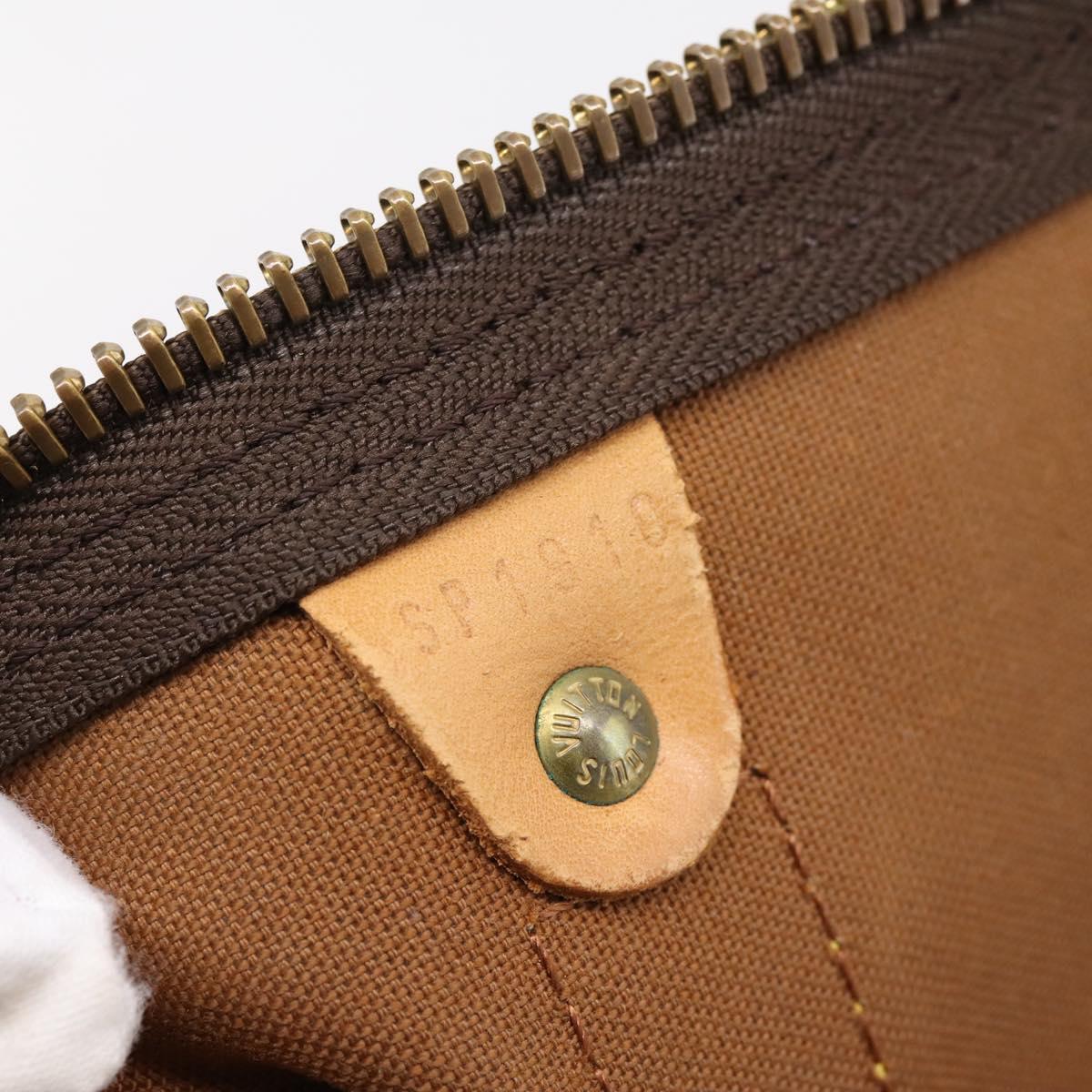 LOUIS VUITTON Monogram Keepall 45 Boston Bag M41428 LV Auth 205109
