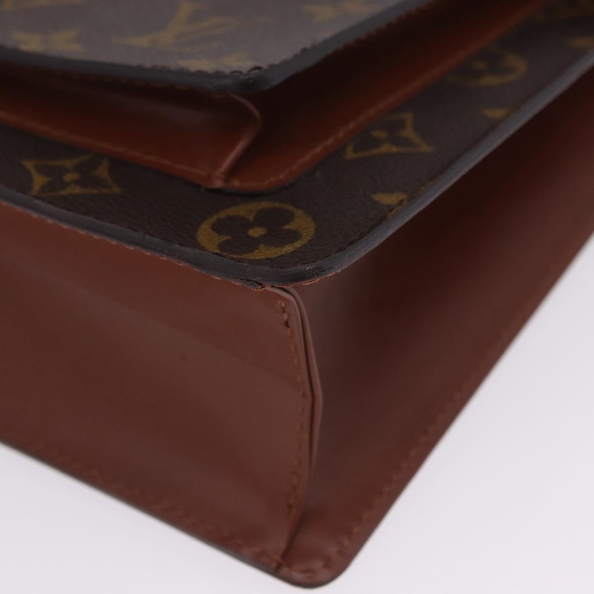 LOUIS VUITTON Monogram Monceau 28 Hand Bag M51185 LV Auth 205110V