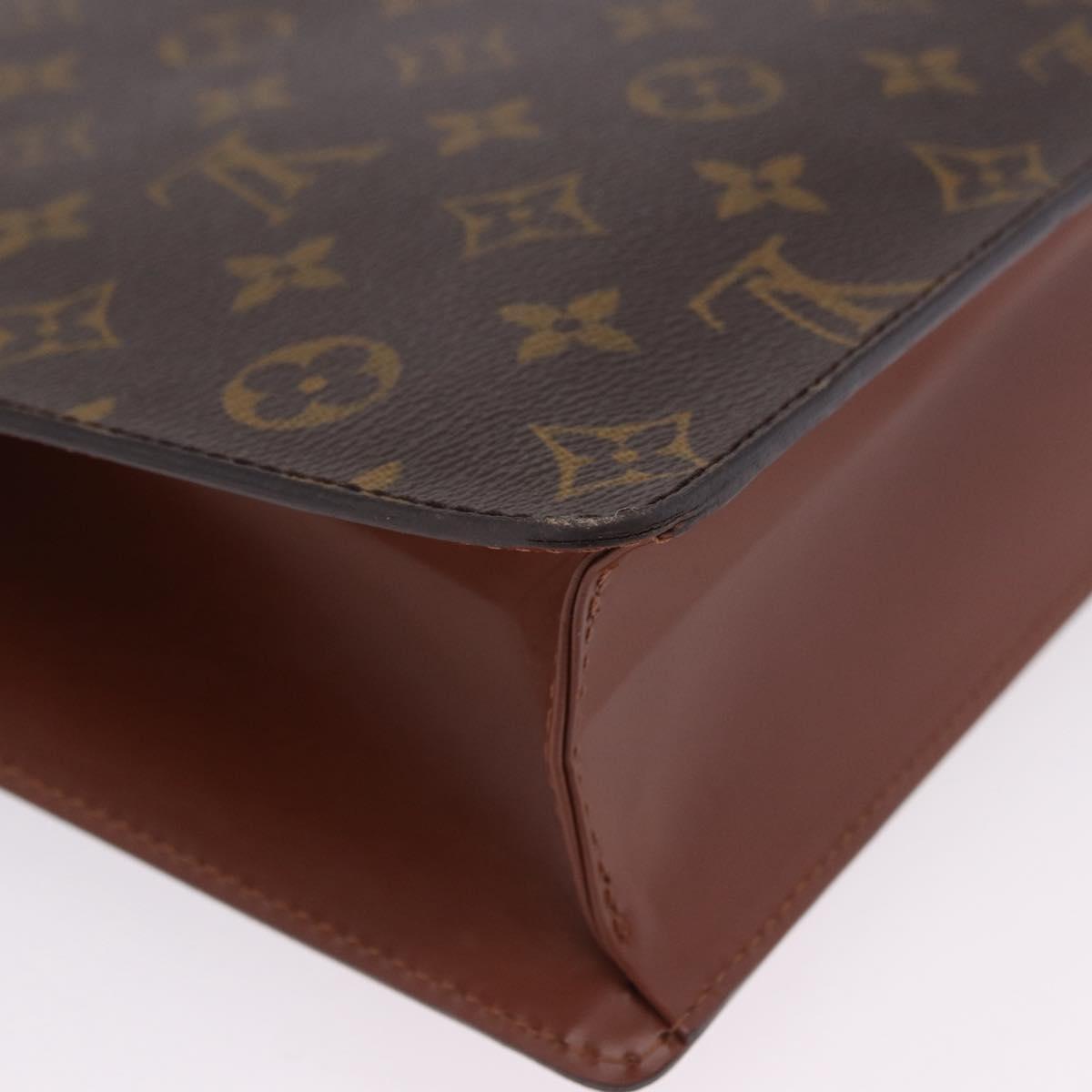 LOUIS VUITTON Monogram Monceau 28 Hand Bag M51185 LV Auth 205110V