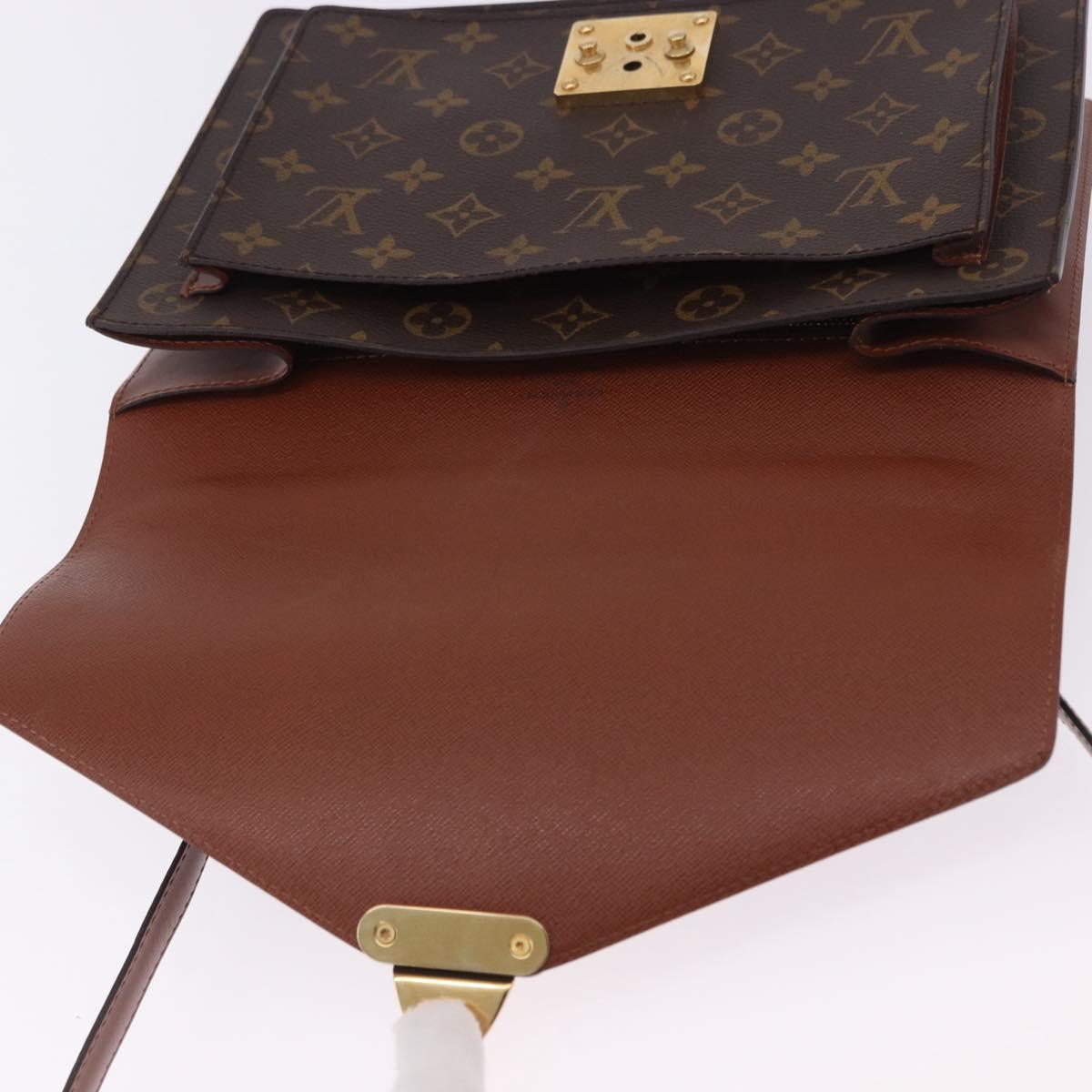 LOUIS VUITTON Monogram Monceau 28 Hand Bag M51185 LV Auth 205110V