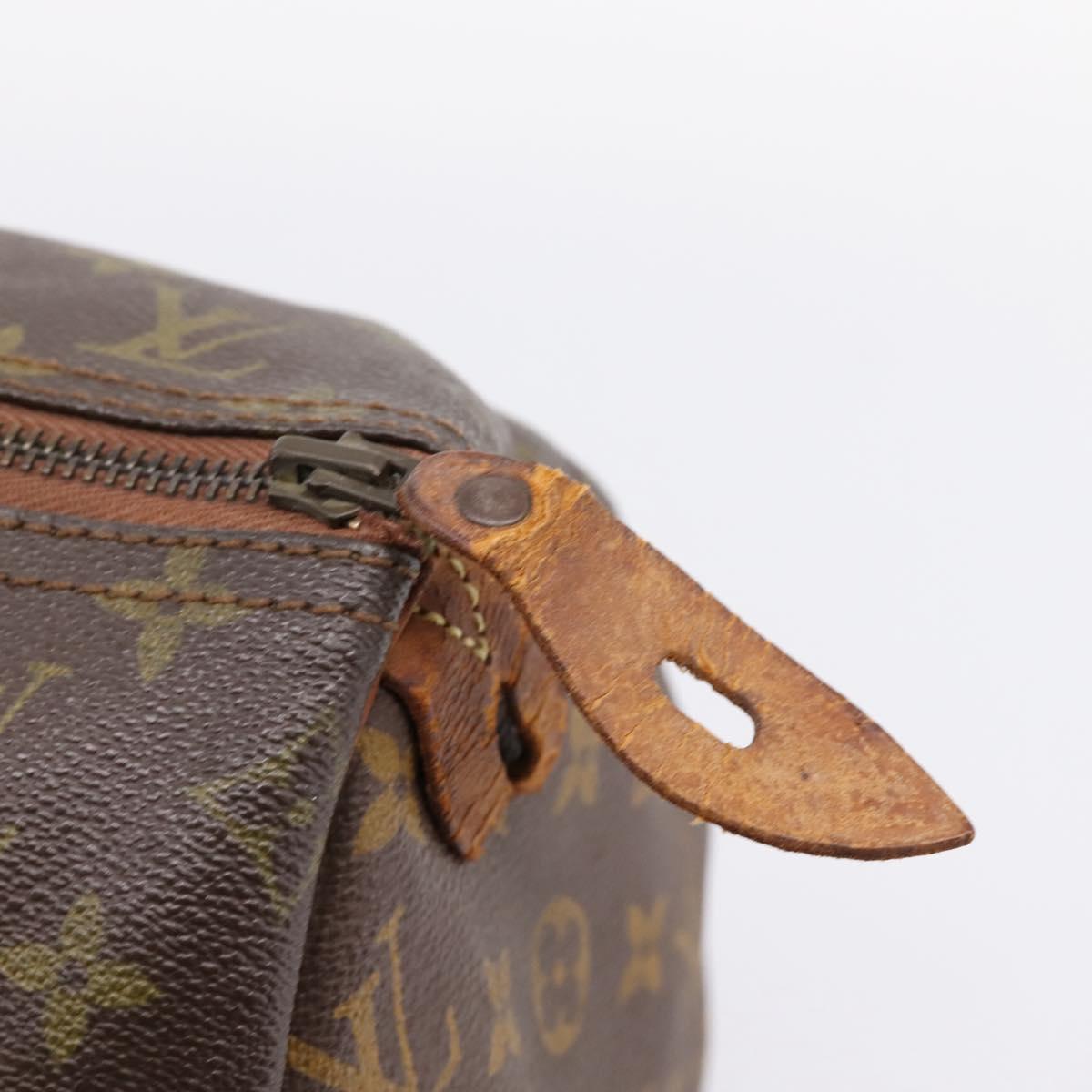 LOUIS VUITTON Monogram Speedy 40 Hand Bag M41522 LV Auth 205112