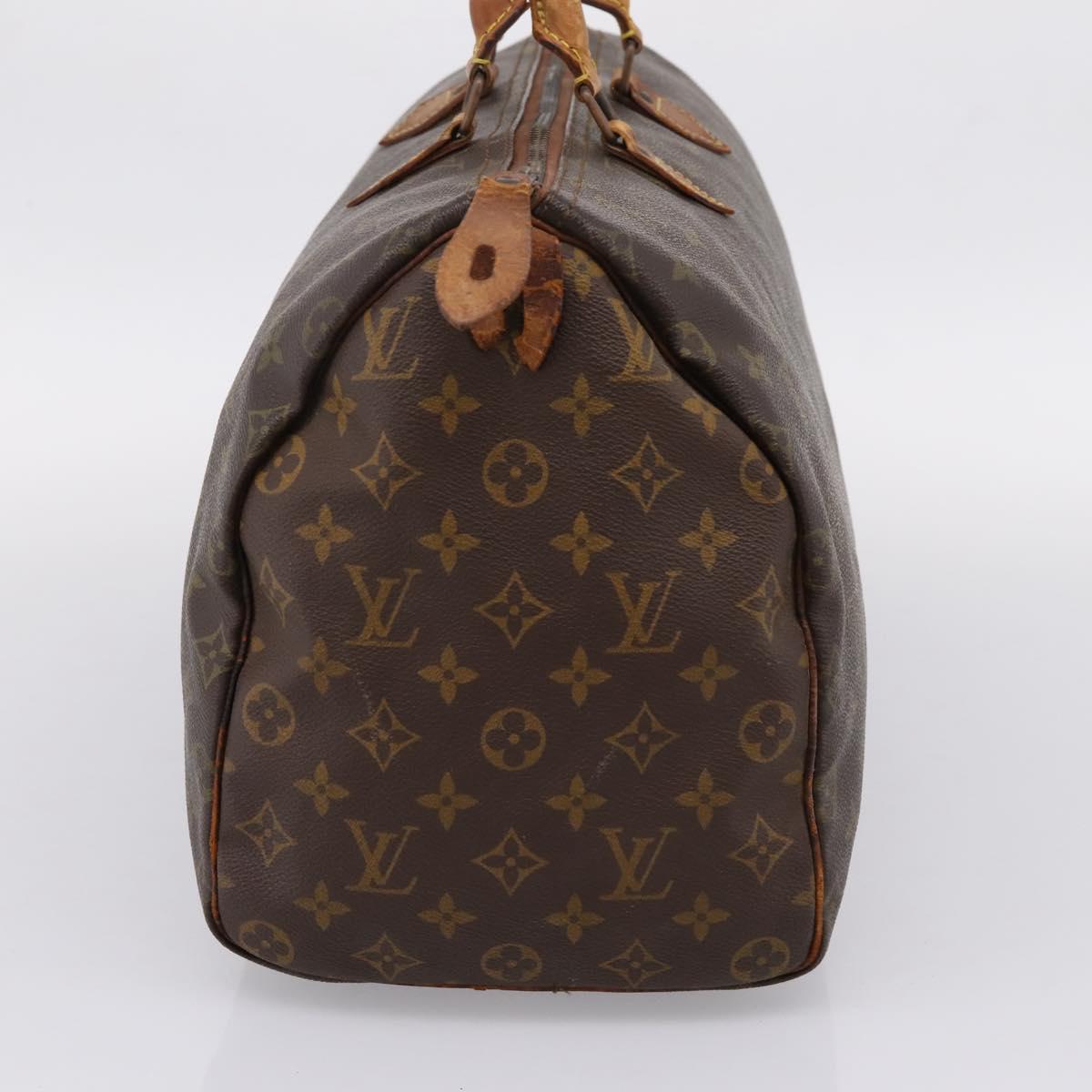 LOUIS VUITTON Monogram Speedy 40 Hand Bag M41522 LV Auth 205112
