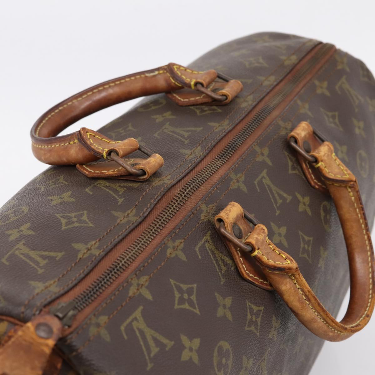 LOUIS VUITTON Monogram Speedy 40 Hand Bag M41522 LV Auth 205112