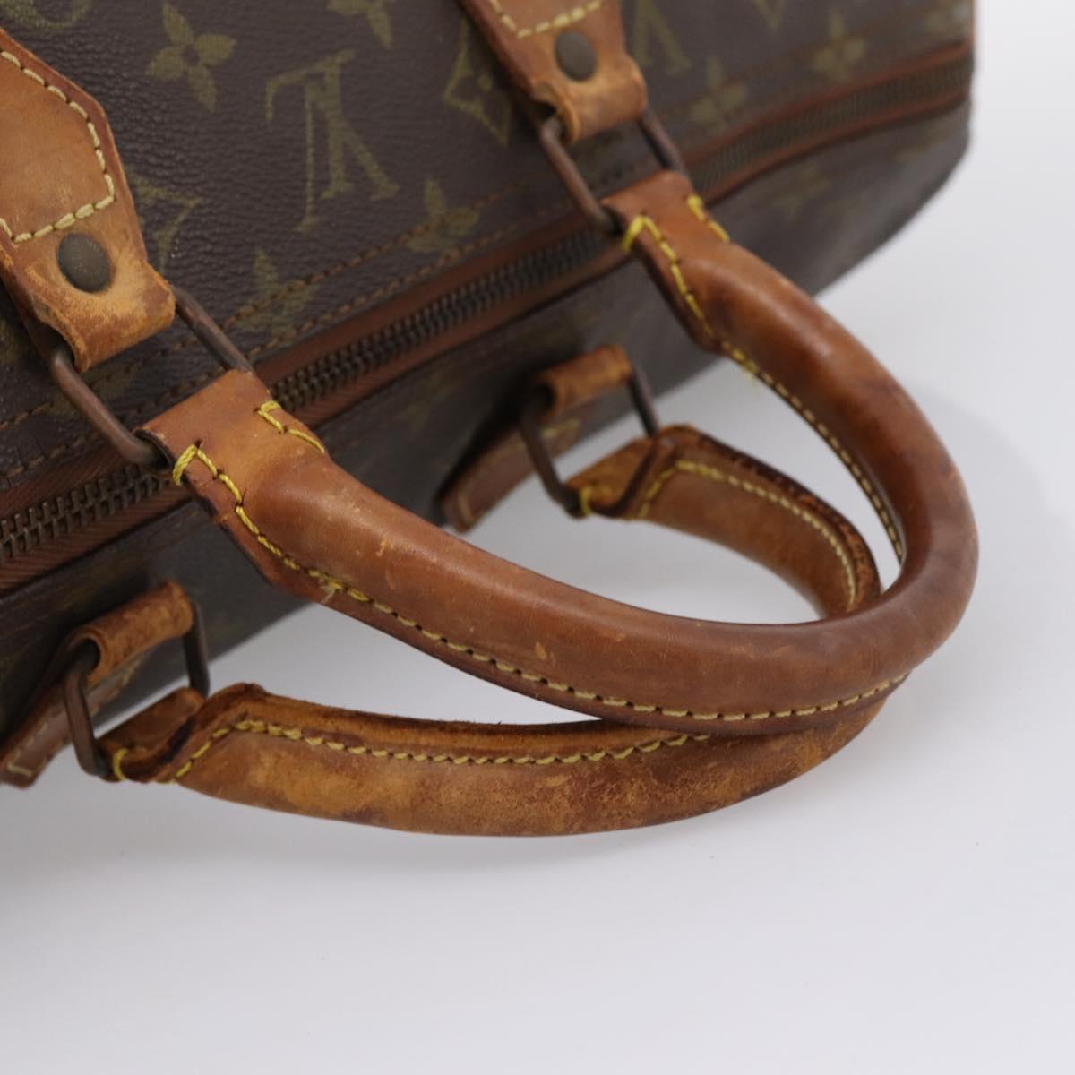 LOUIS VUITTON Monogram Speedy 40 Hand Bag M41522 LV Auth 205112