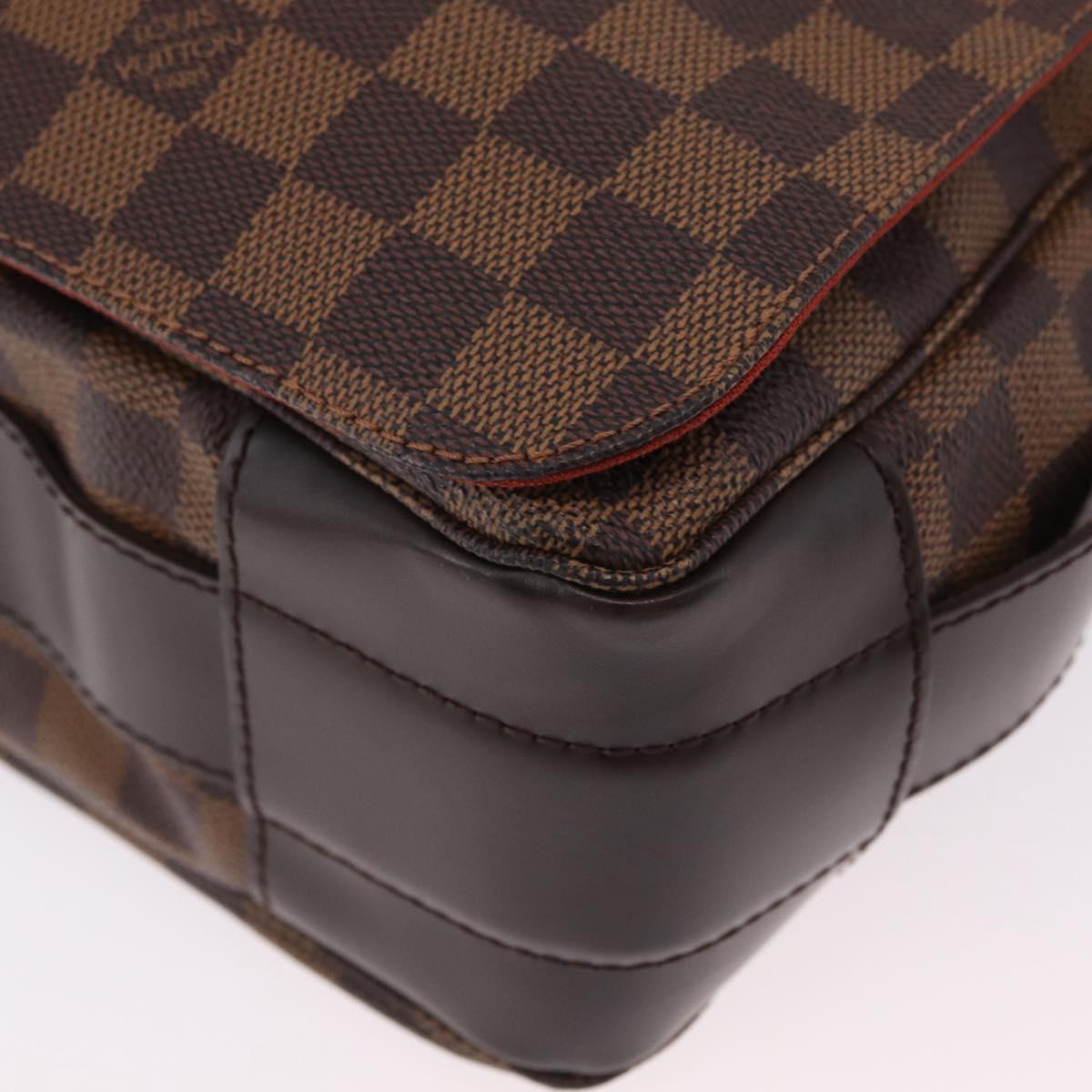 LOUIS VUITTON Damier Ebene Bastille Shoulder Bag N45258 LV Auth 205113V