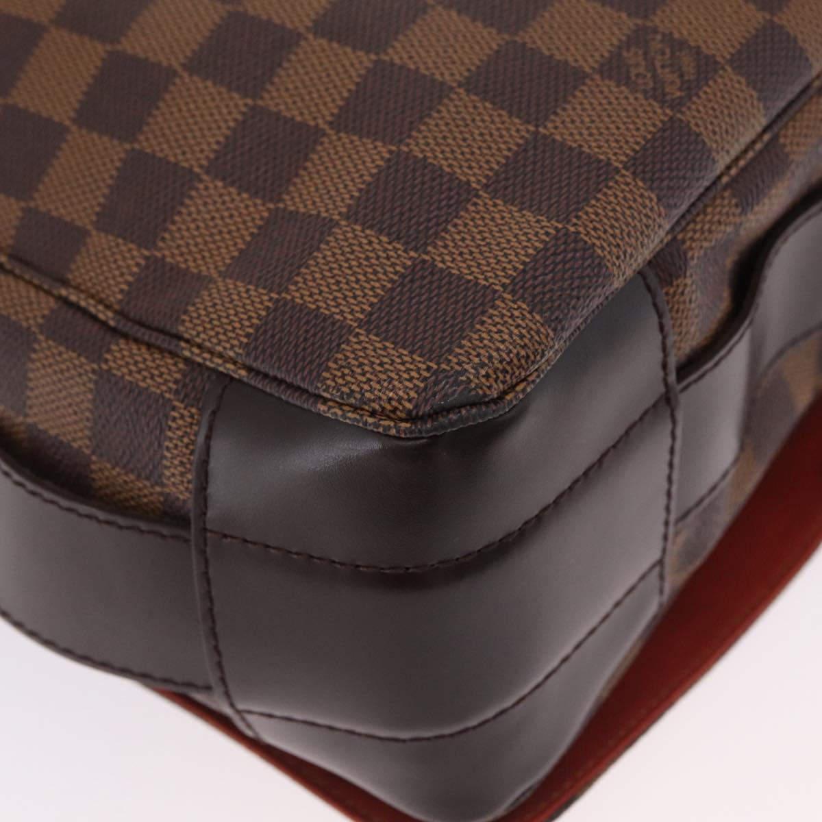 LOUIS VUITTON Damier Ebene Bastille Shoulder Bag N45258 LV Auth 205113V