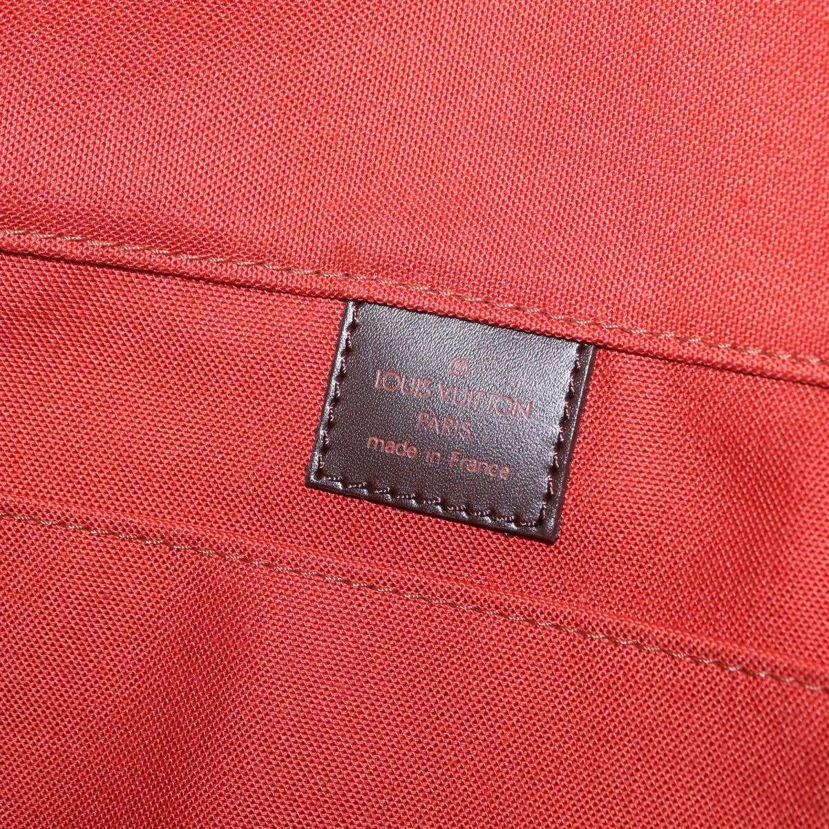 LOUIS VUITTON Damier Ebene Bastille Shoulder Bag N45258 LV Auth 205113V