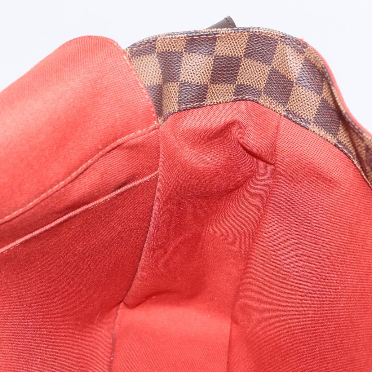 LOUIS VUITTON Damier Ebene Bastille Shoulder Bag N45258 LV Auth 205113V