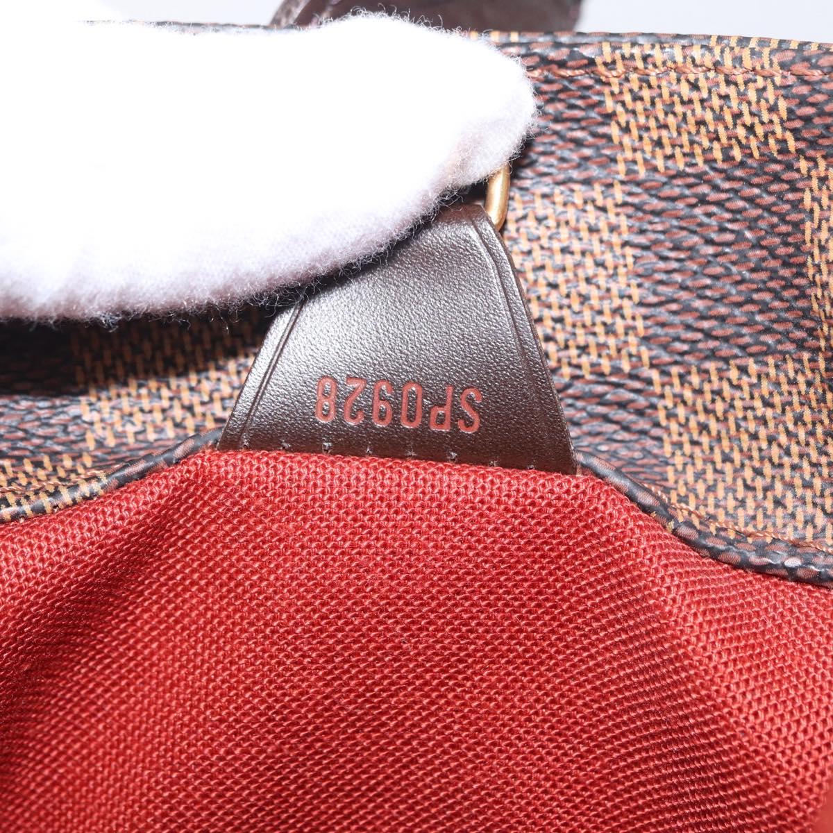 LOUIS VUITTON Damier Ebene Bastille Shoulder Bag N45258 LV Auth 205113V