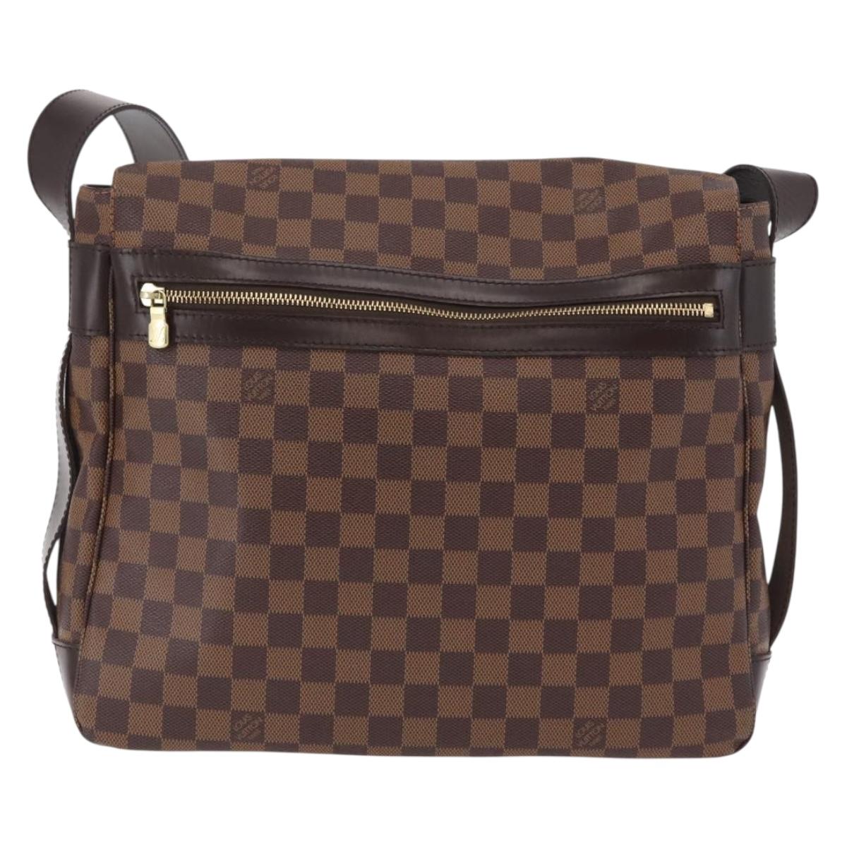 LOUIS VUITTON Damier Ebene Bastille Shoulder Bag N45258 LV Auth 205113V
