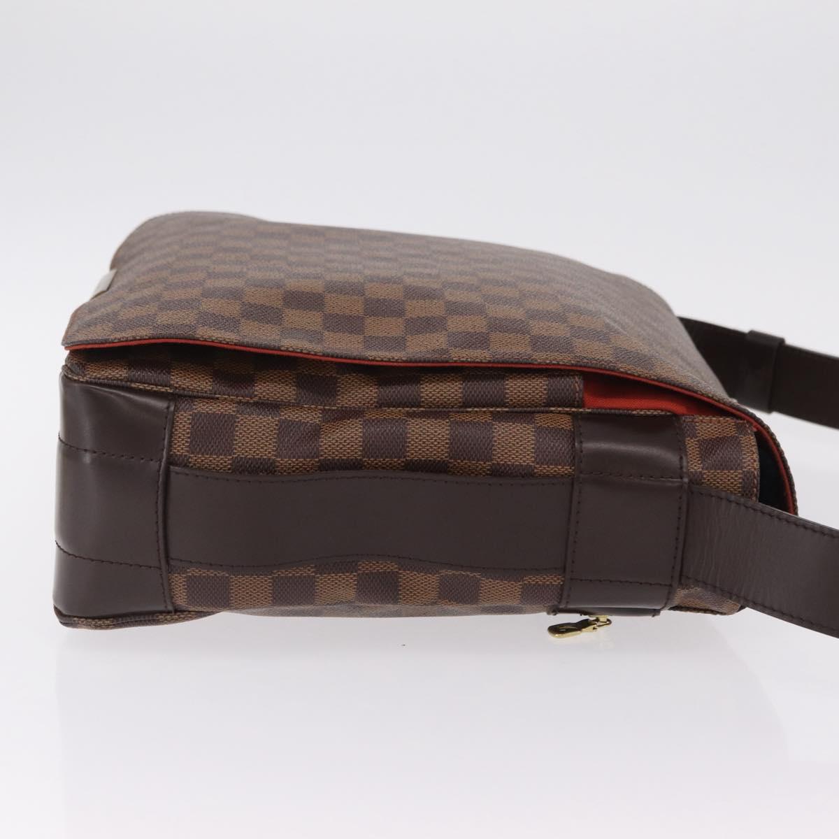 LOUIS VUITTON Damier Ebene Bastille Shoulder Bag N45258 LV Auth 205113V