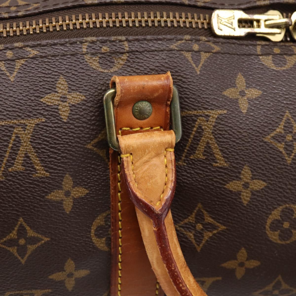 LOUIS VUITTON Monogram Keepall 50 Boston Bag M41426 LV Auth 205114