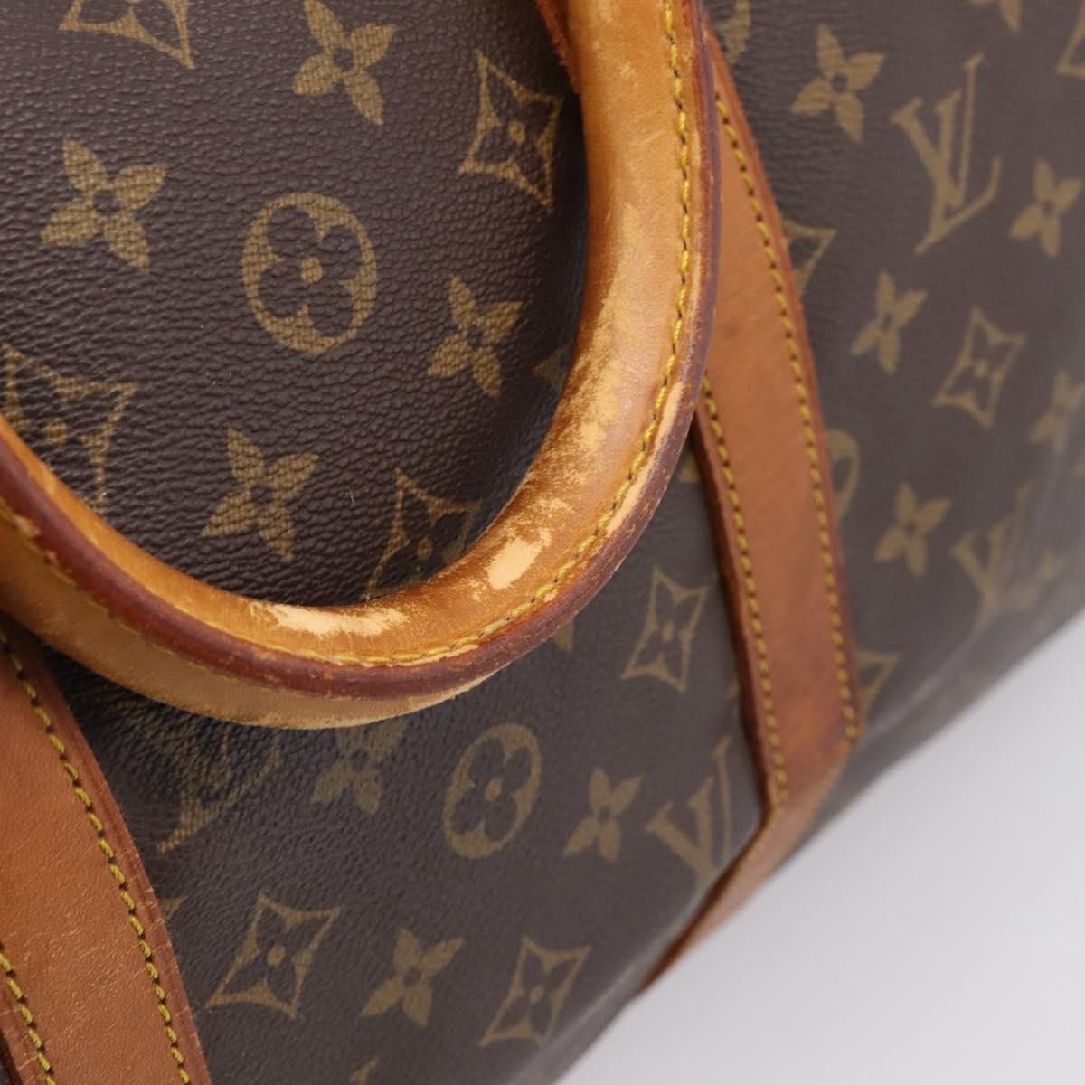 LOUIS VUITTON Monogram Keepall 50 Boston Bag M41426 LV Auth 205114