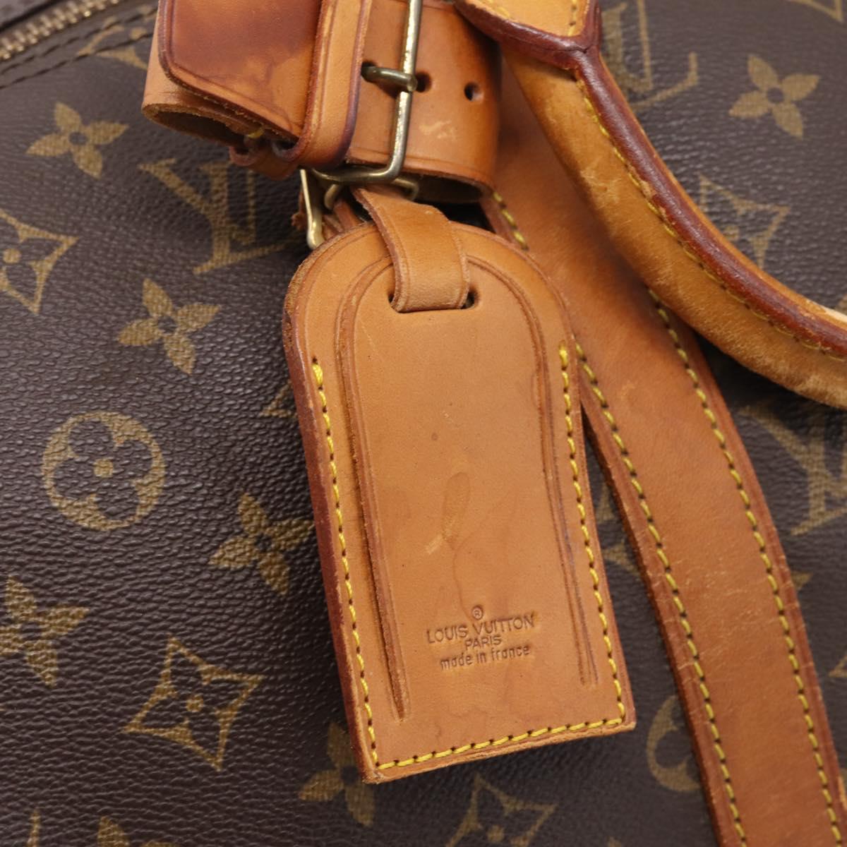 LOUIS VUITTON Monogram Keepall 50 Boston Bag M41426 LV Auth 205114