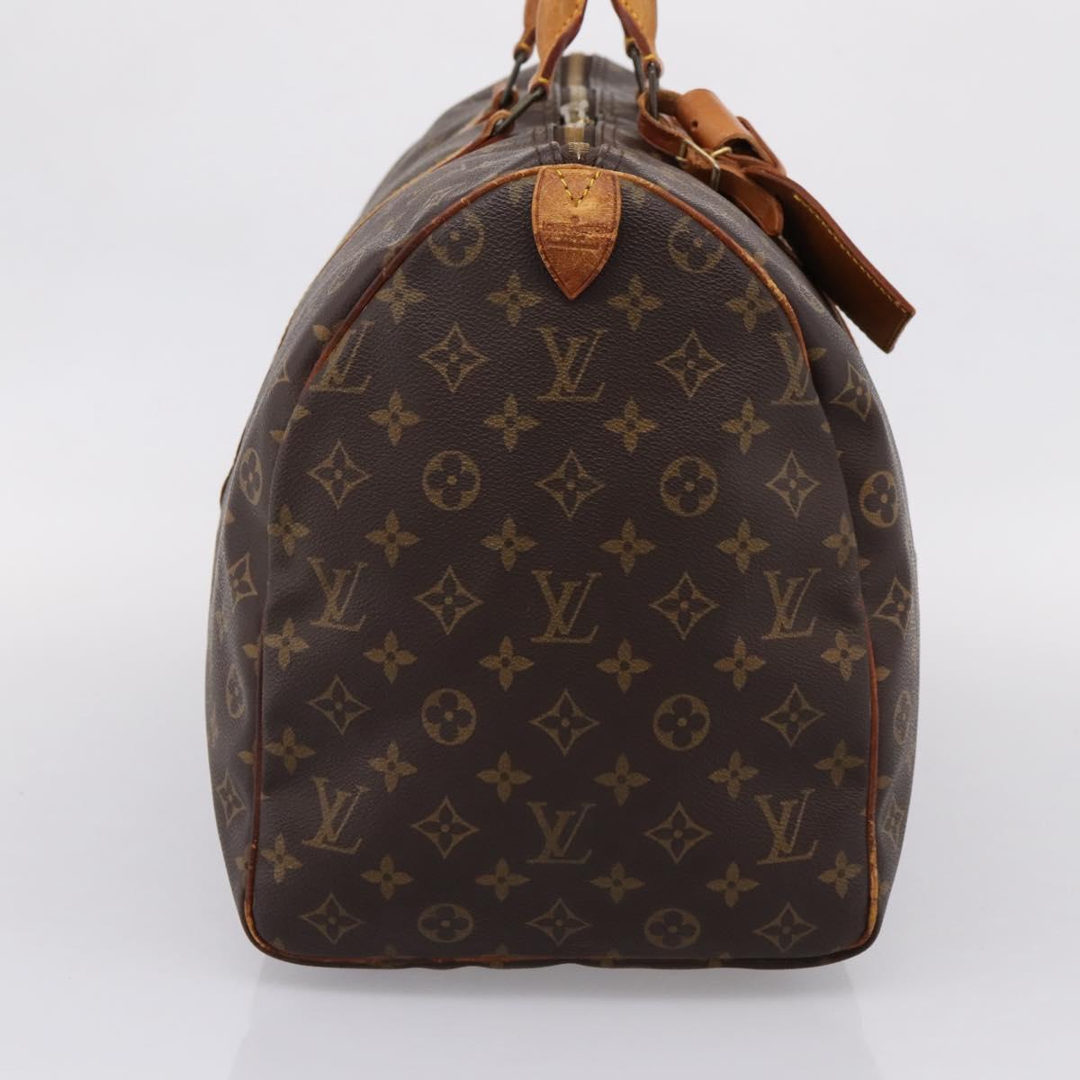 LOUIS VUITTON Monogram Keepall 50 Boston Bag M41426 LV Auth 205114