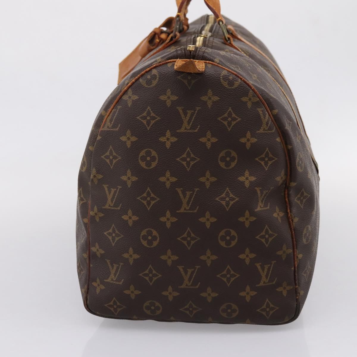LOUIS VUITTON Monogram Keepall 50 Boston Bag M41426 LV Auth 205114