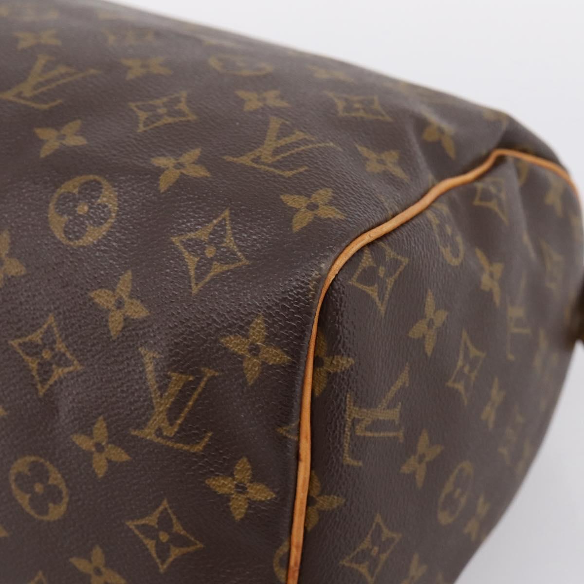LOUIS VUITTON Monogram Speedy 30 Hand Bag M41526 LV Auth 205116V