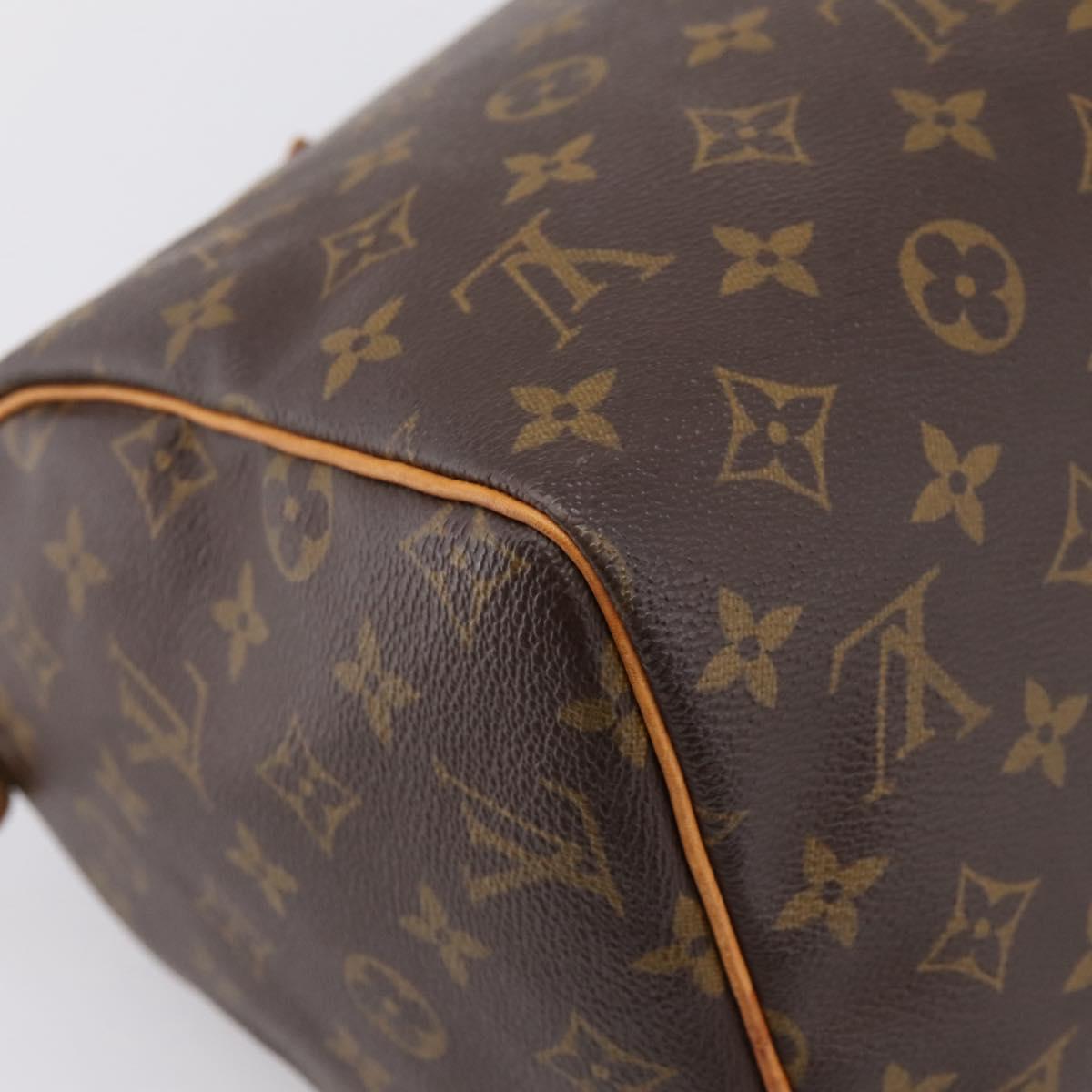 LOUIS VUITTON Monogram Speedy 30 Hand Bag M41526 LV Auth 205116V