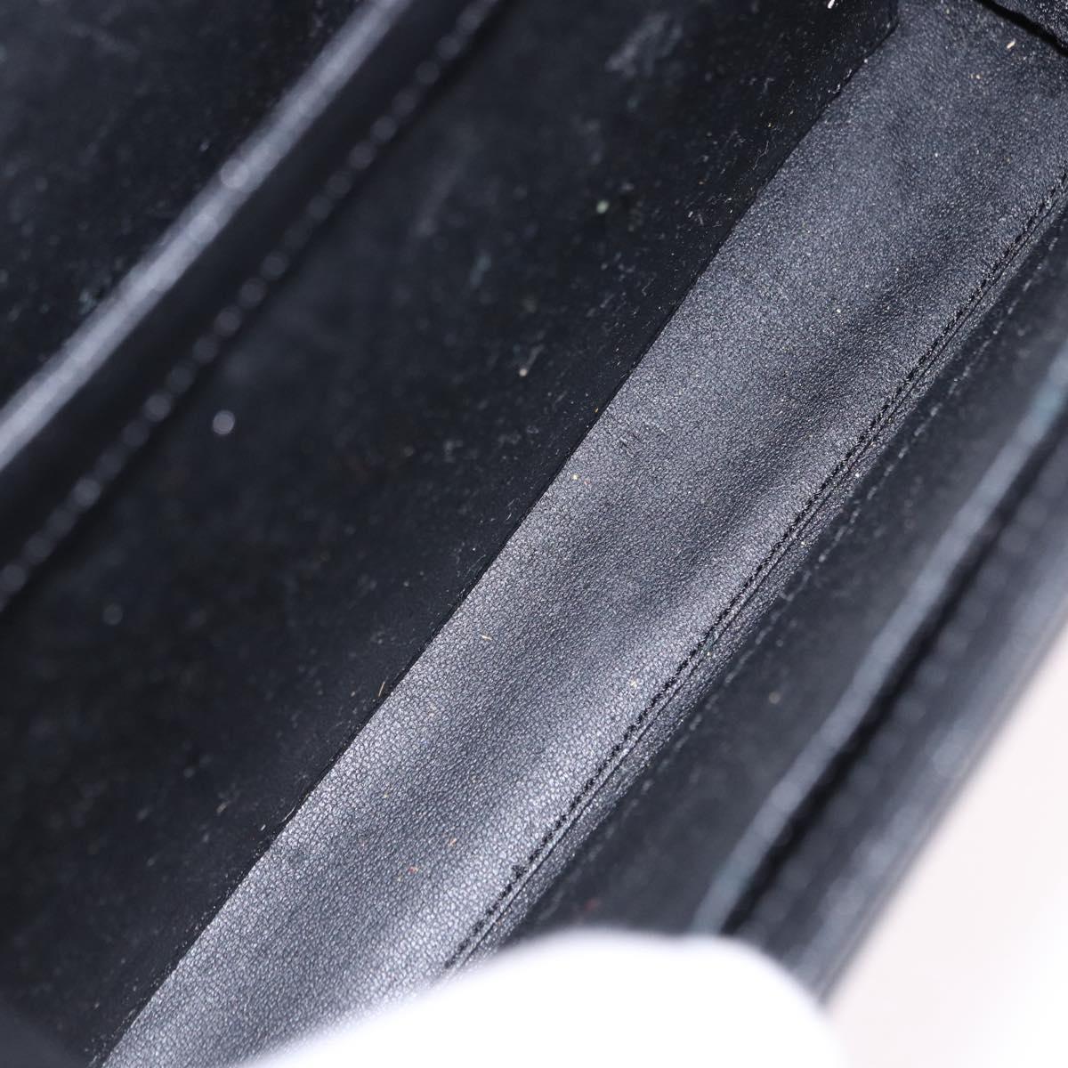 GIVENCHY Hand Bag Leather Black Auth 205120