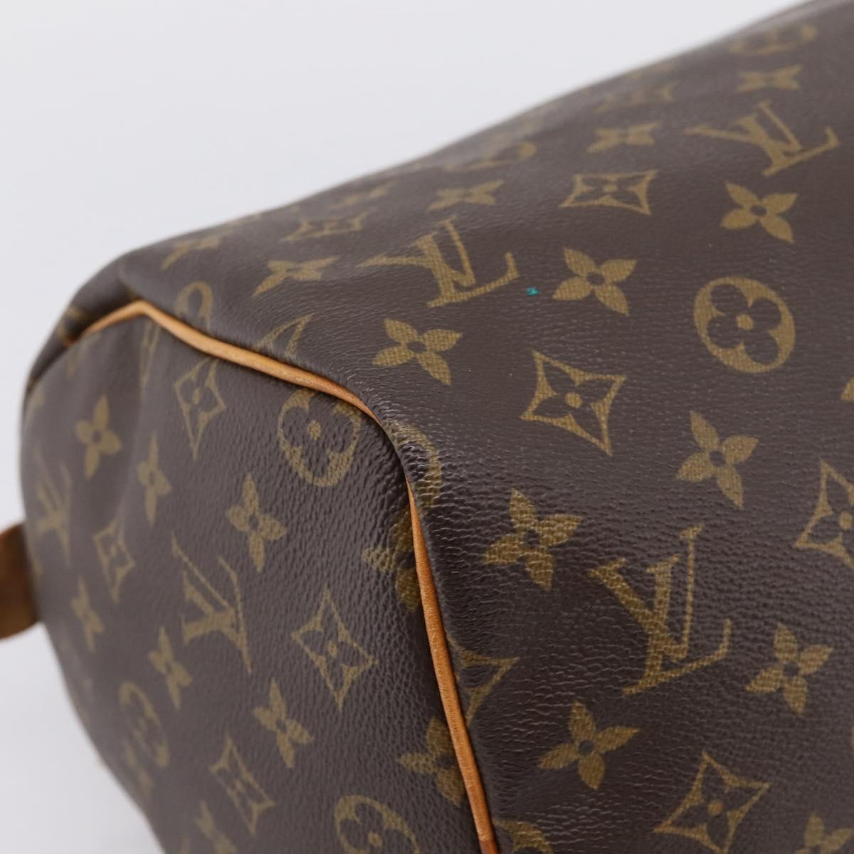 LOUIS VUITTON Monogram Speedy 30 Hand Bag M41526 LV Auth 205122V