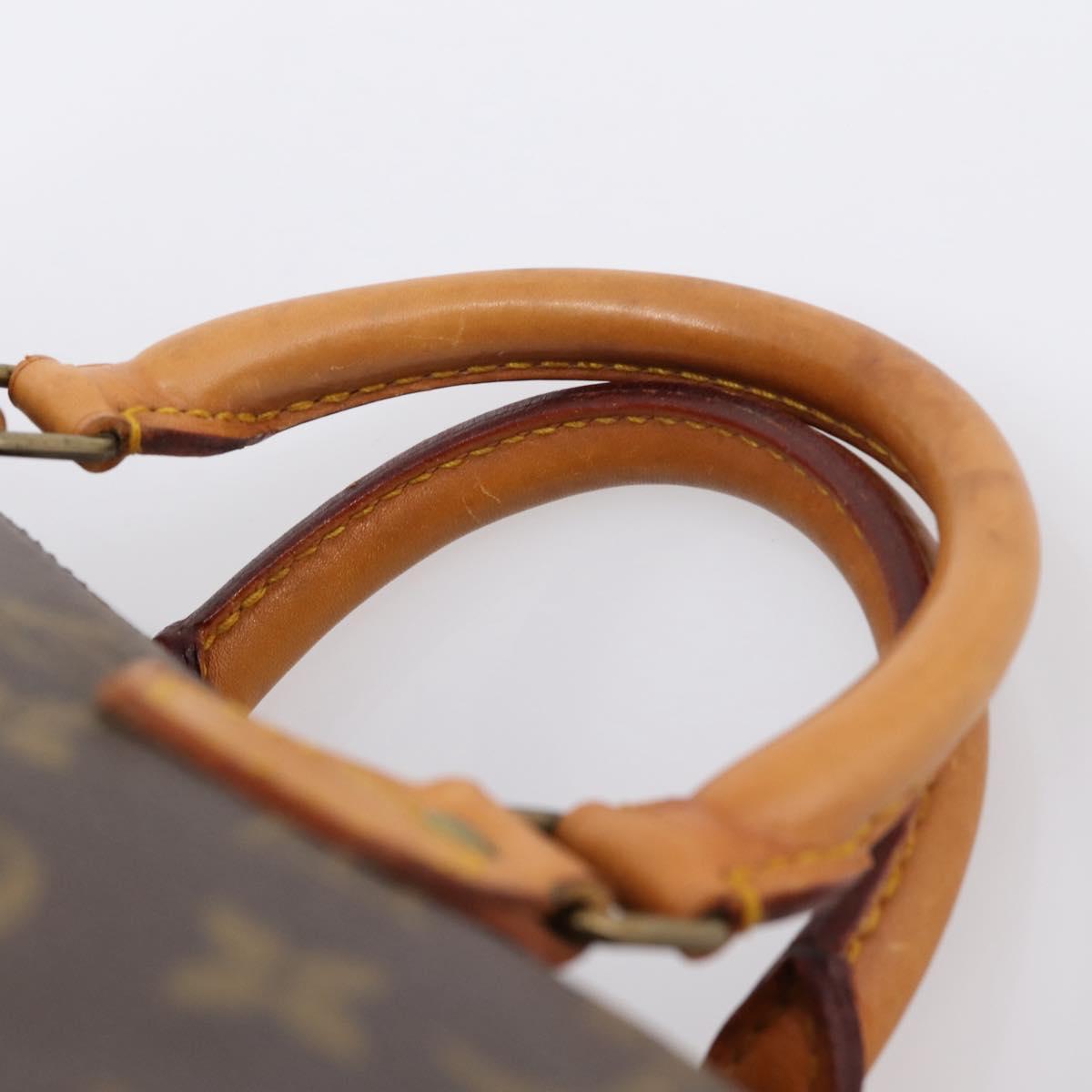 LOUIS VUITTON Monogram Speedy 30 Hand Bag M41526 LV Auth 205122V