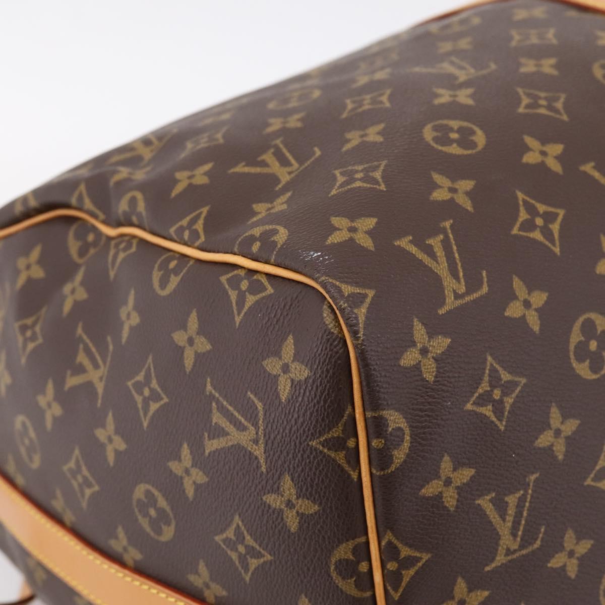 LOUIS VUITTON Monogram Keepall Bandouliere 55 Boston Bag M41414 Auth 205124SAV