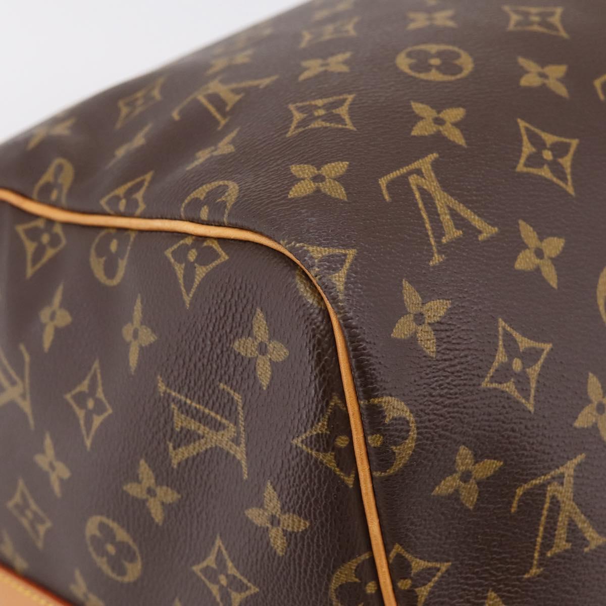 LOUIS VUITTON Monogram Keepall Bandouliere 55 Boston Bag M41414 Auth 205124SAV