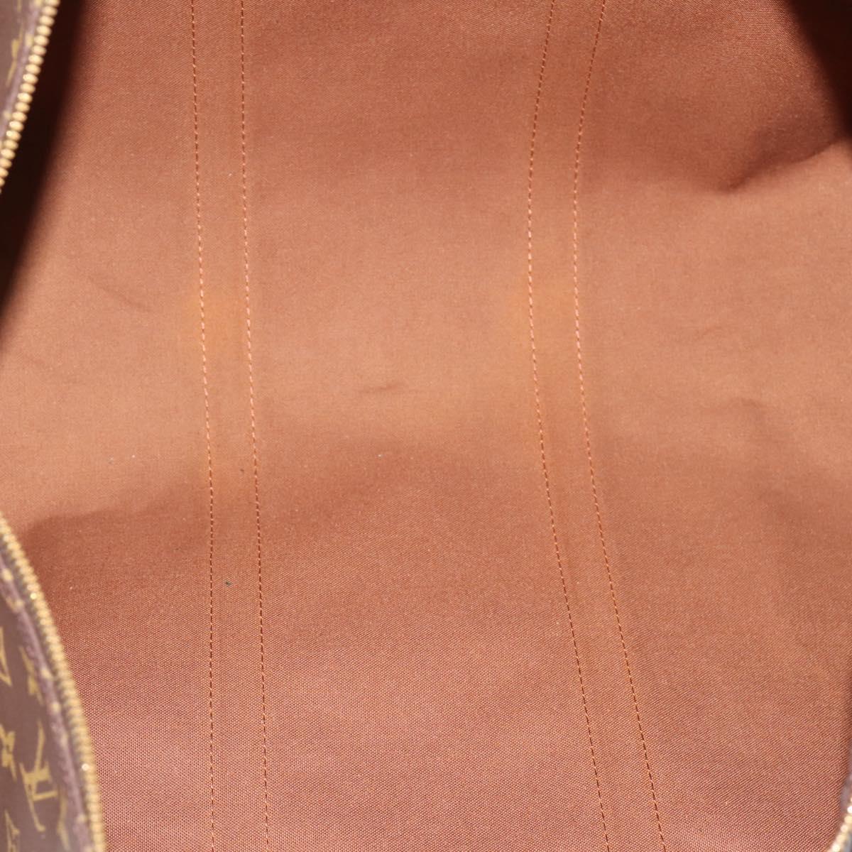 LOUIS VUITTON Monogram Keepall Bandouliere 55 Boston Bag M41414 Auth 205124SAV