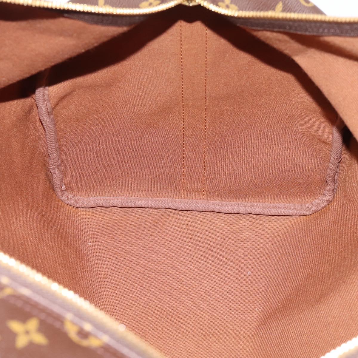 LOUIS VUITTON Monogram Keepall Bandouliere 55 Boston Bag M41414 Auth 205124SAV