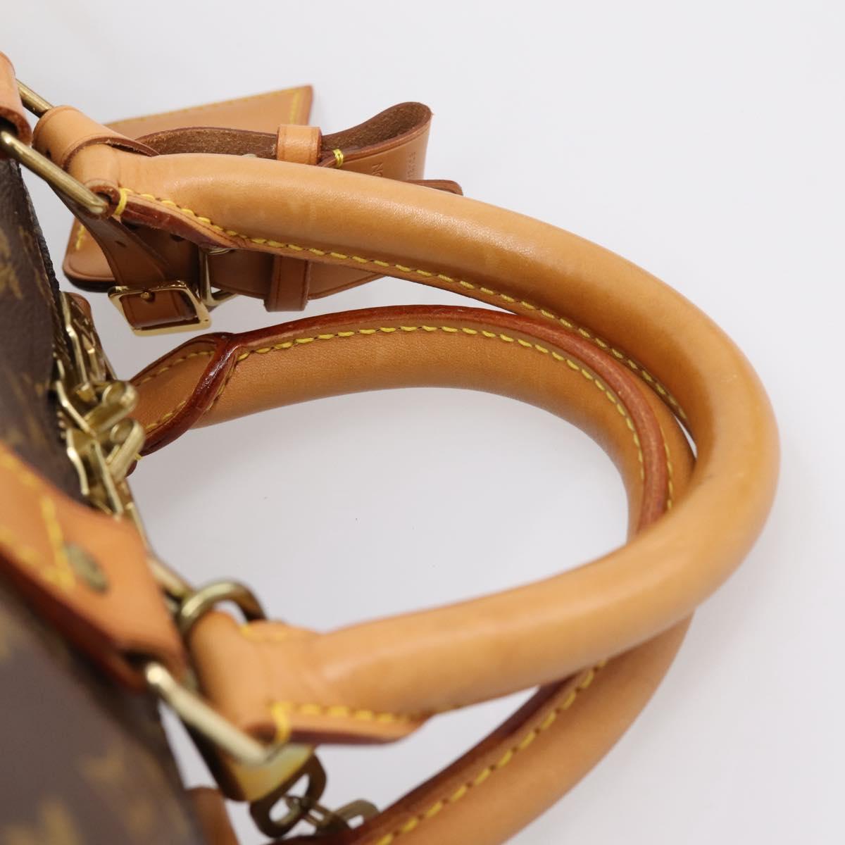 LOUIS VUITTON Monogram Keepall Bandouliere 55 Boston Bag M41414 Auth 205124SAV