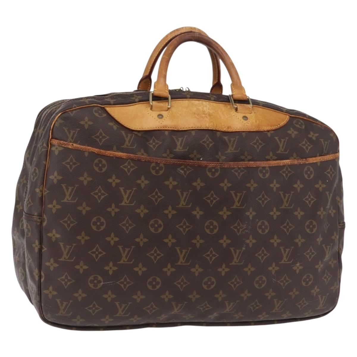 LOUIS VUITTON Monogram Alize 24H Boston Bag M41399 LV Auth 205125
