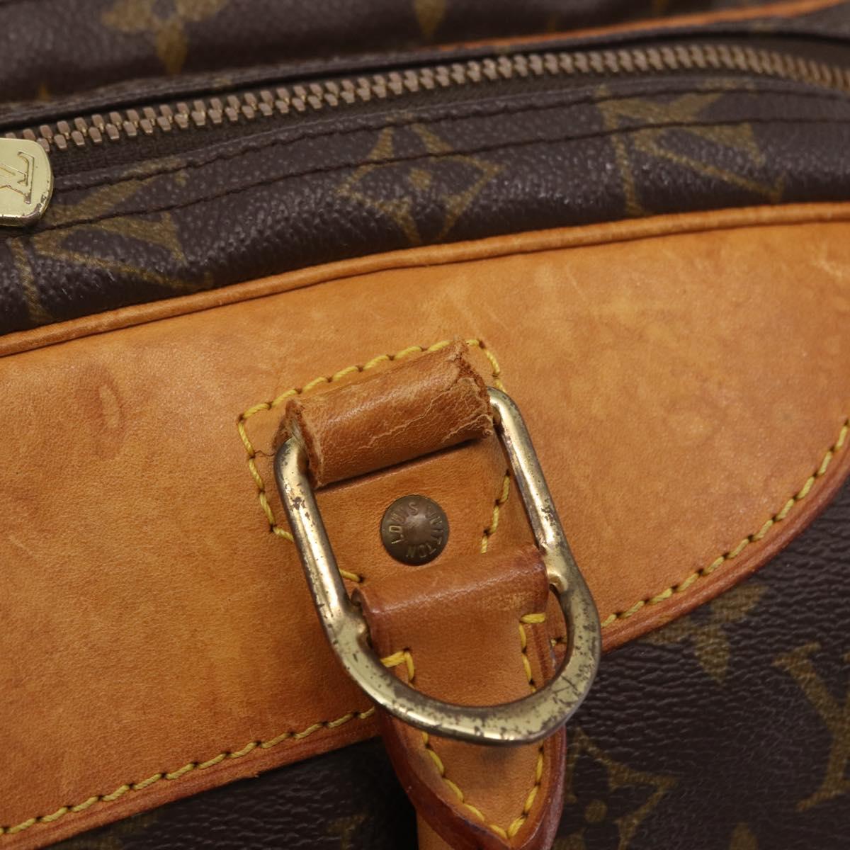 LOUIS VUITTON Monogram Alize 24H Boston Bag M41399 LV Auth 205125
