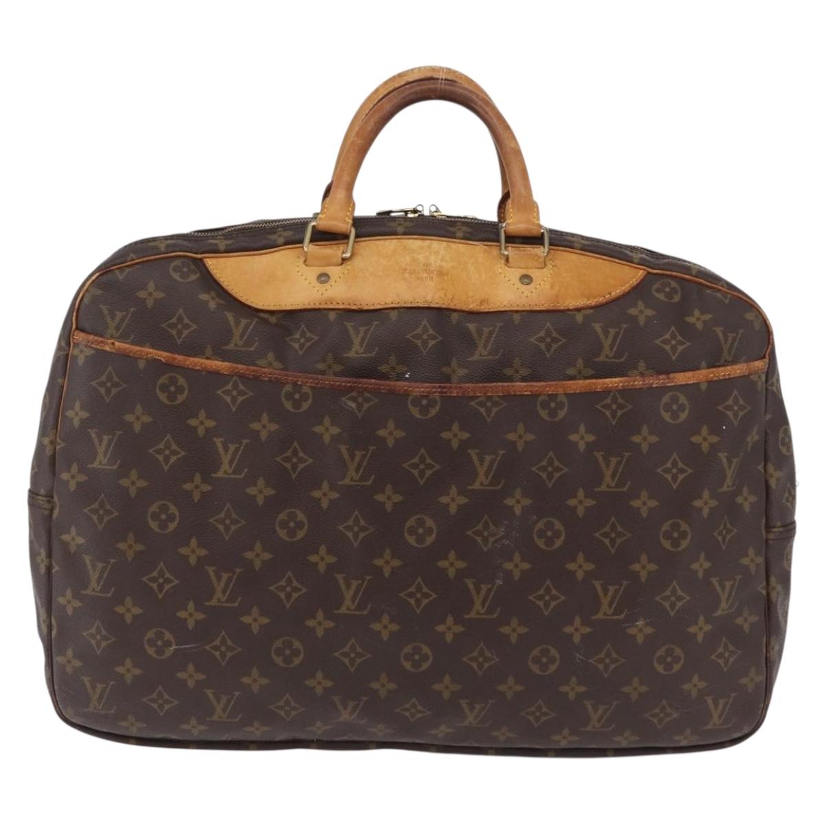 LOUIS VUITTON Monogram Alize 24H Boston Bag M41399 LV Auth 205125