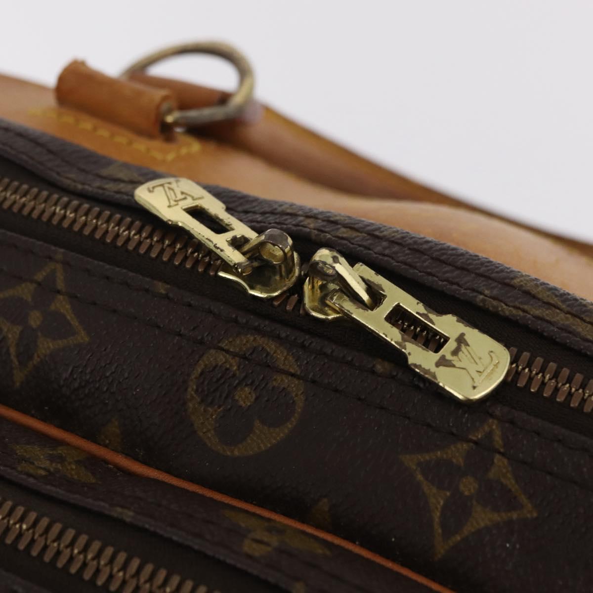 LOUIS VUITTON Monogram Alize 24H Boston Bag M41399 LV Auth 205125