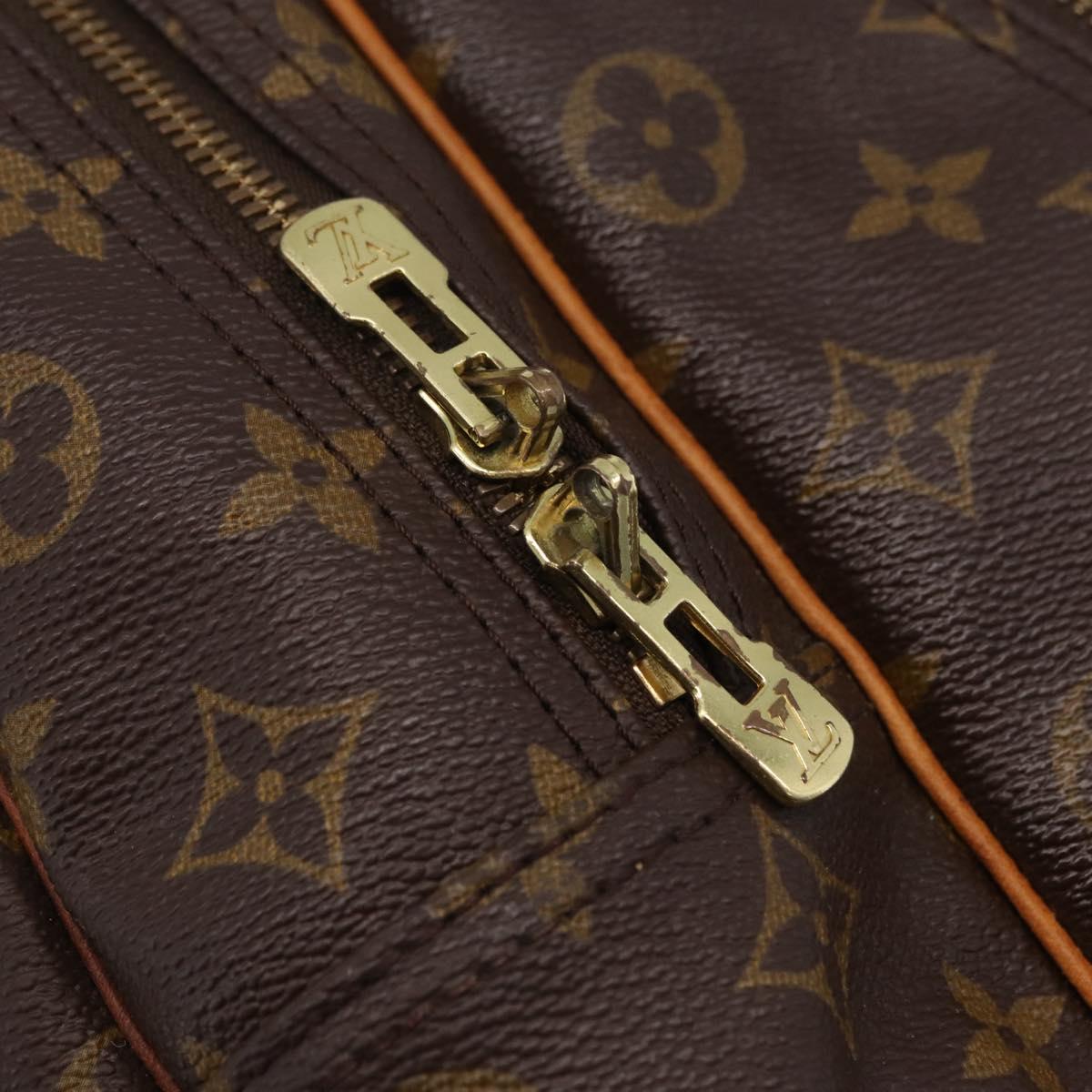 LOUIS VUITTON Monogram Alize 24H Boston Bag M41399 LV Auth 205125