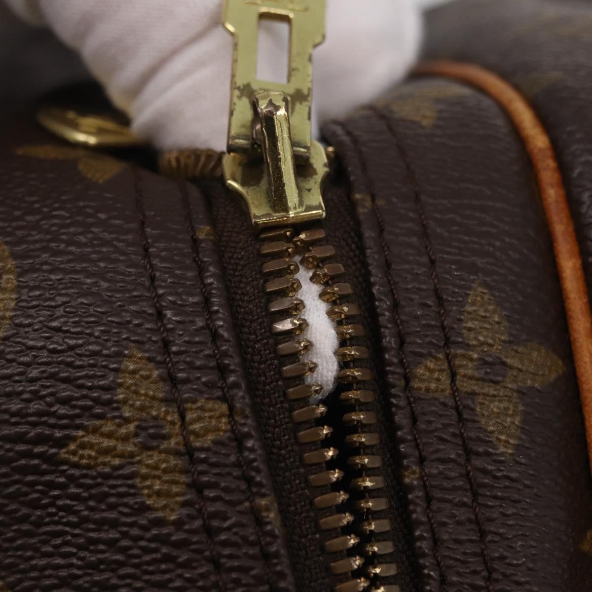 LOUIS VUITTON Monogram Alize 24H Boston Bag M41399 LV Auth 205125
