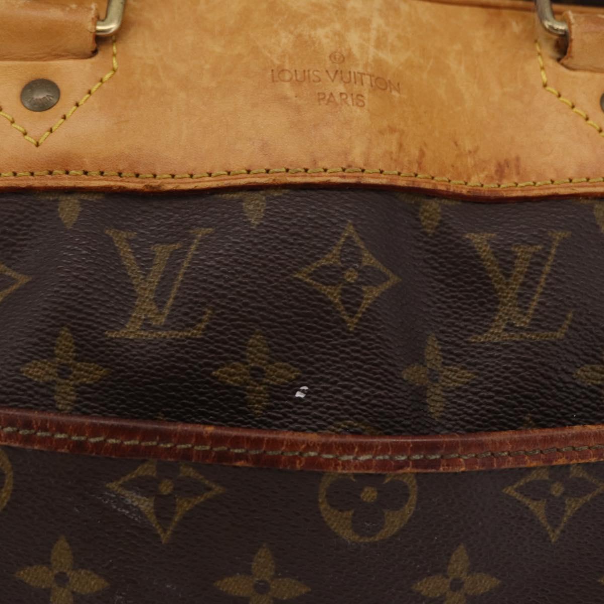 LOUIS VUITTON Monogram Alize 24H Boston Bag M41399 LV Auth 205125