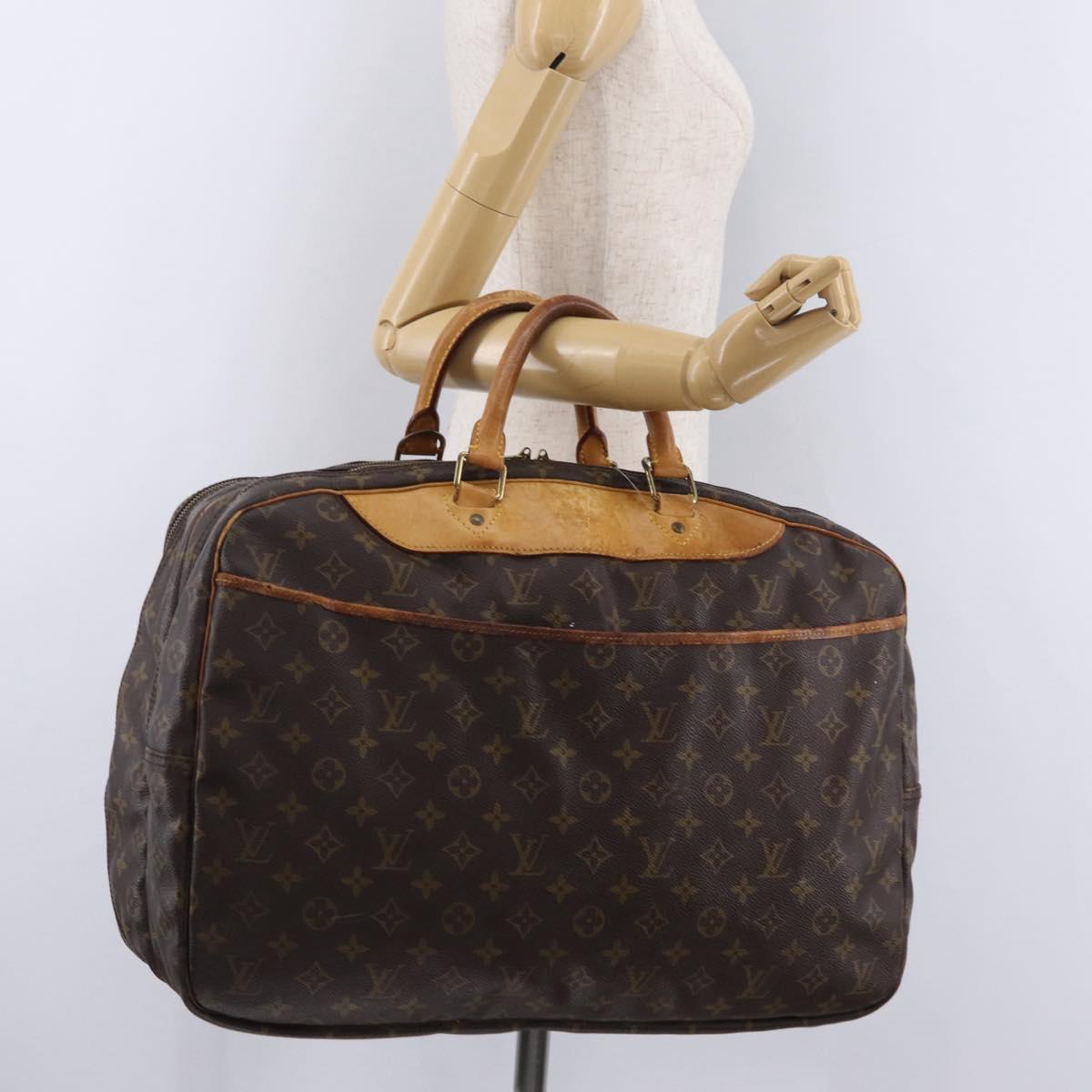 LOUIS VUITTON Monogram Alize 24H Boston Bag M41399 LV Auth 205125
