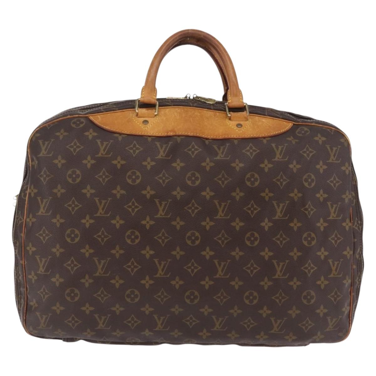 LOUIS VUITTON Monogram Alize 24H Boston Bag M41399 LV Auth 205125